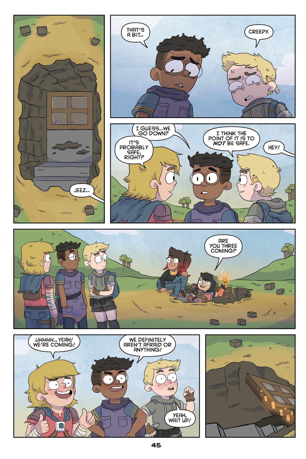Minecraft issue TPB 1 - Page 45