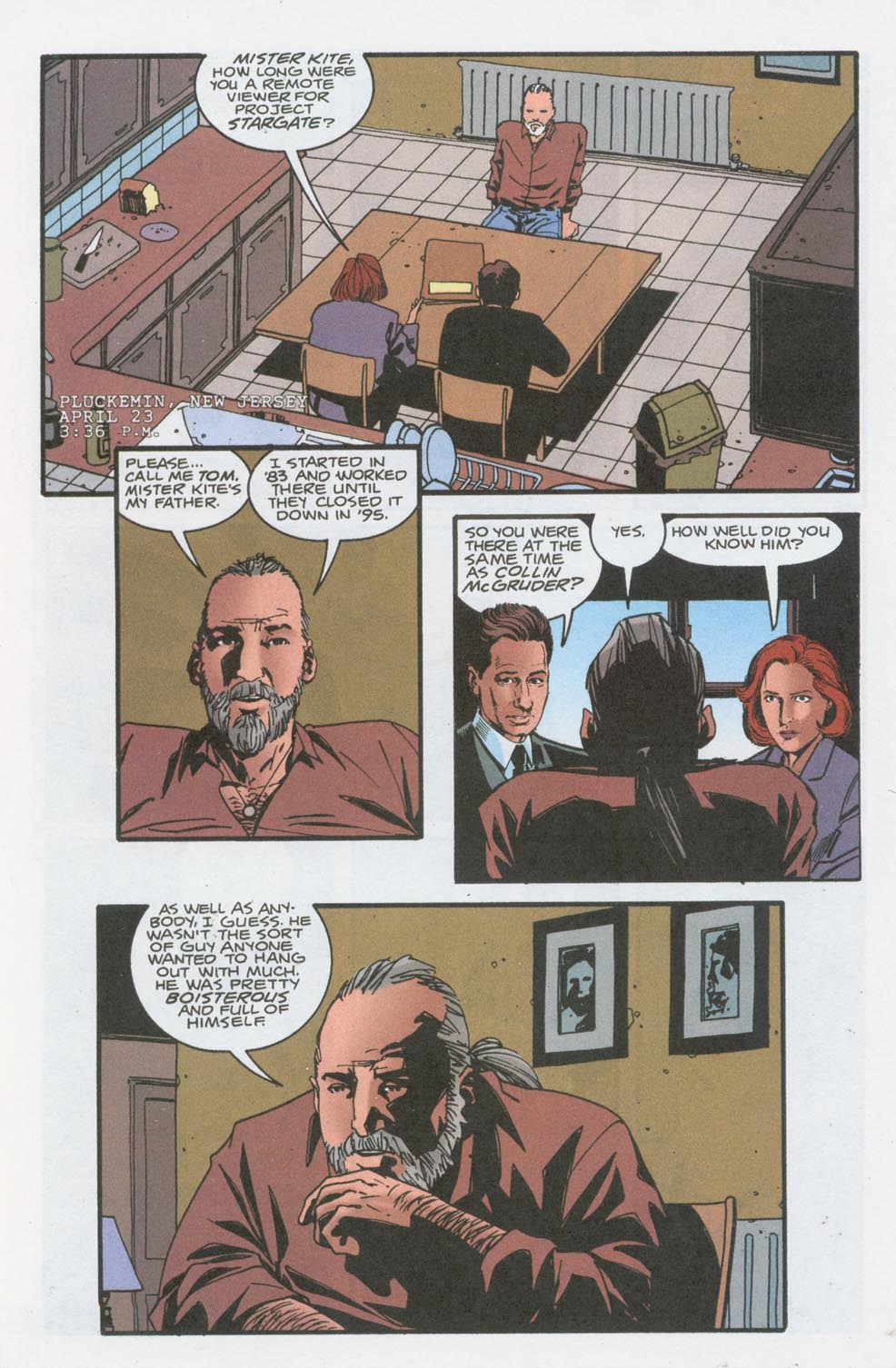 Read online The X-Files (1995) comic -  Issue #28 - 13