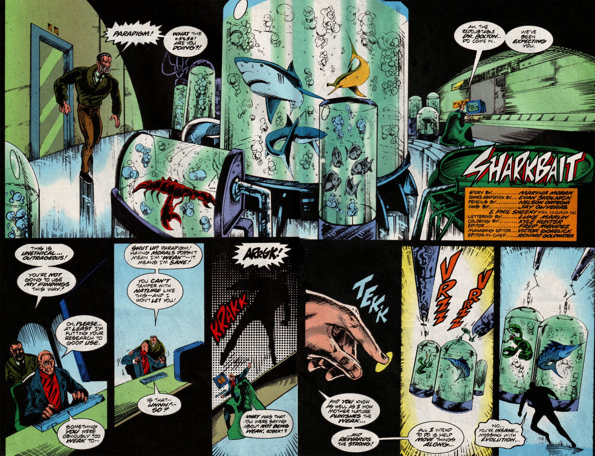 Read online Street Sharks comic -  Issue #1 - 4