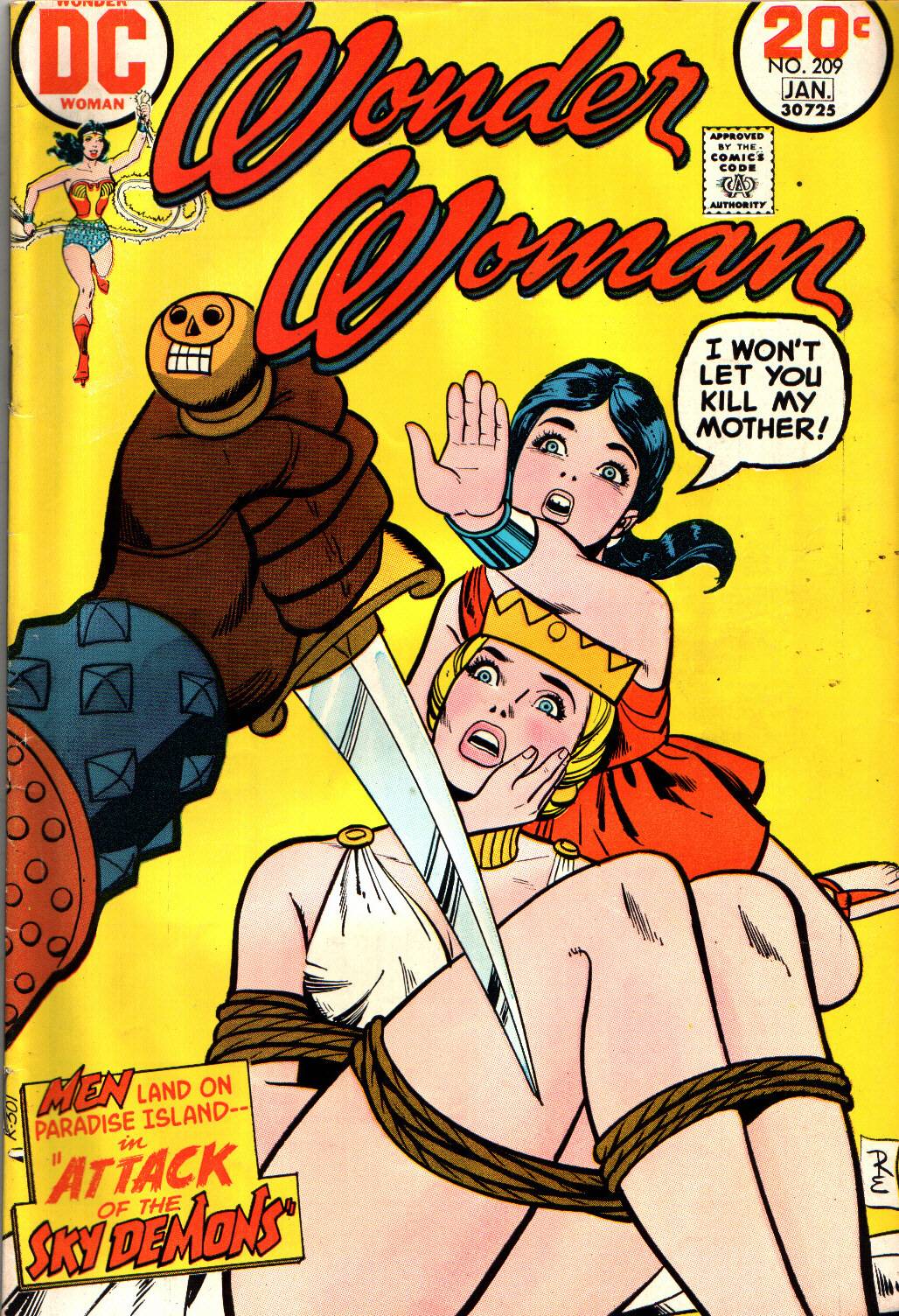 Read online Wonder Woman (1942) comic -  Issue #209 - 1