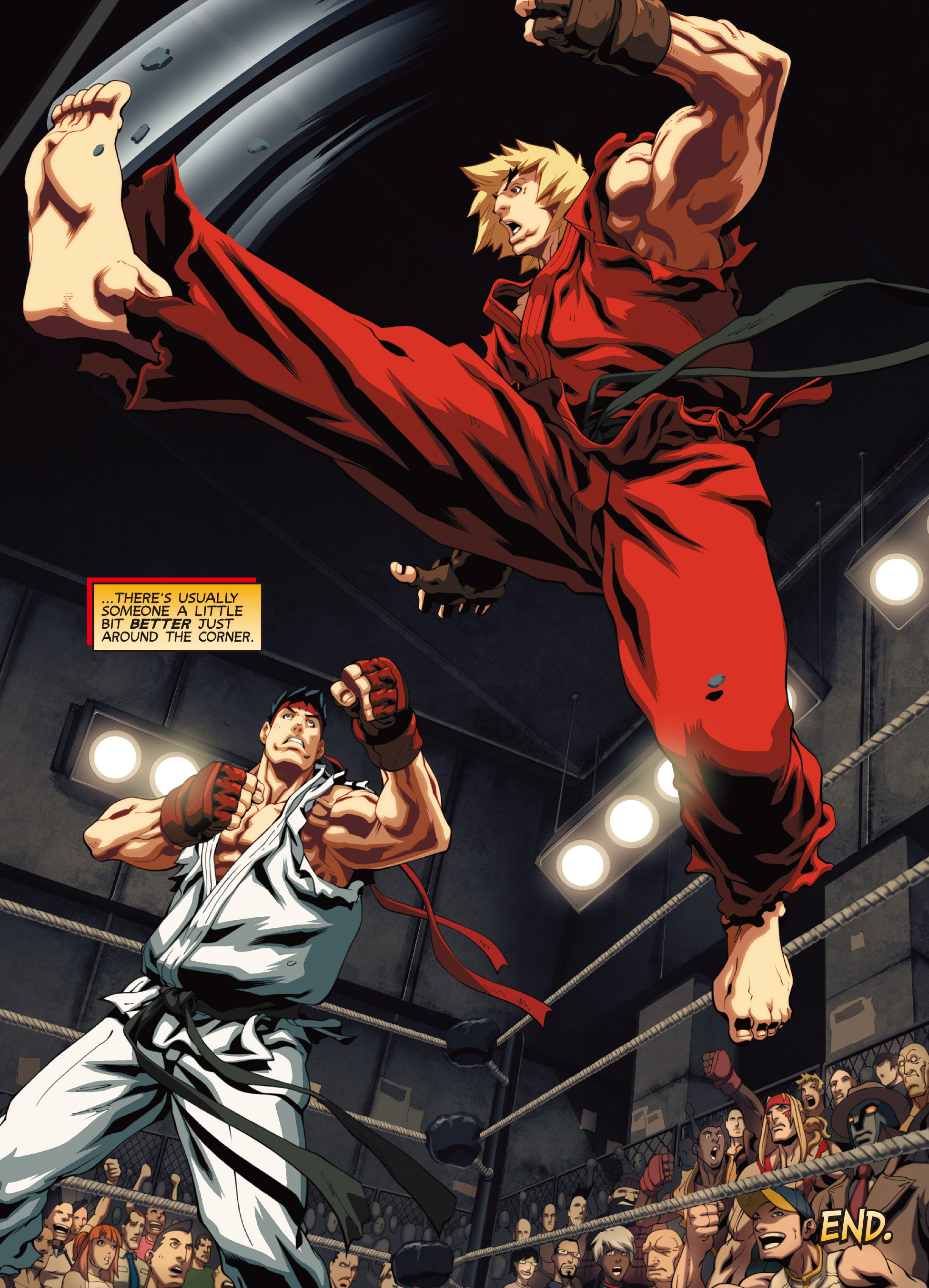 Read online Free Comic Book Day 2015 comic -  Issue # Street Fighter - Super Combo Special - 22