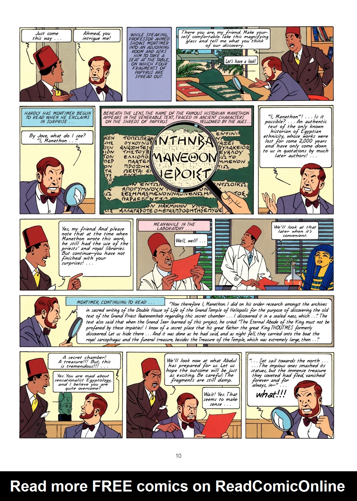 Read online Blake & Mortimer comic -  Issue #2 - 12