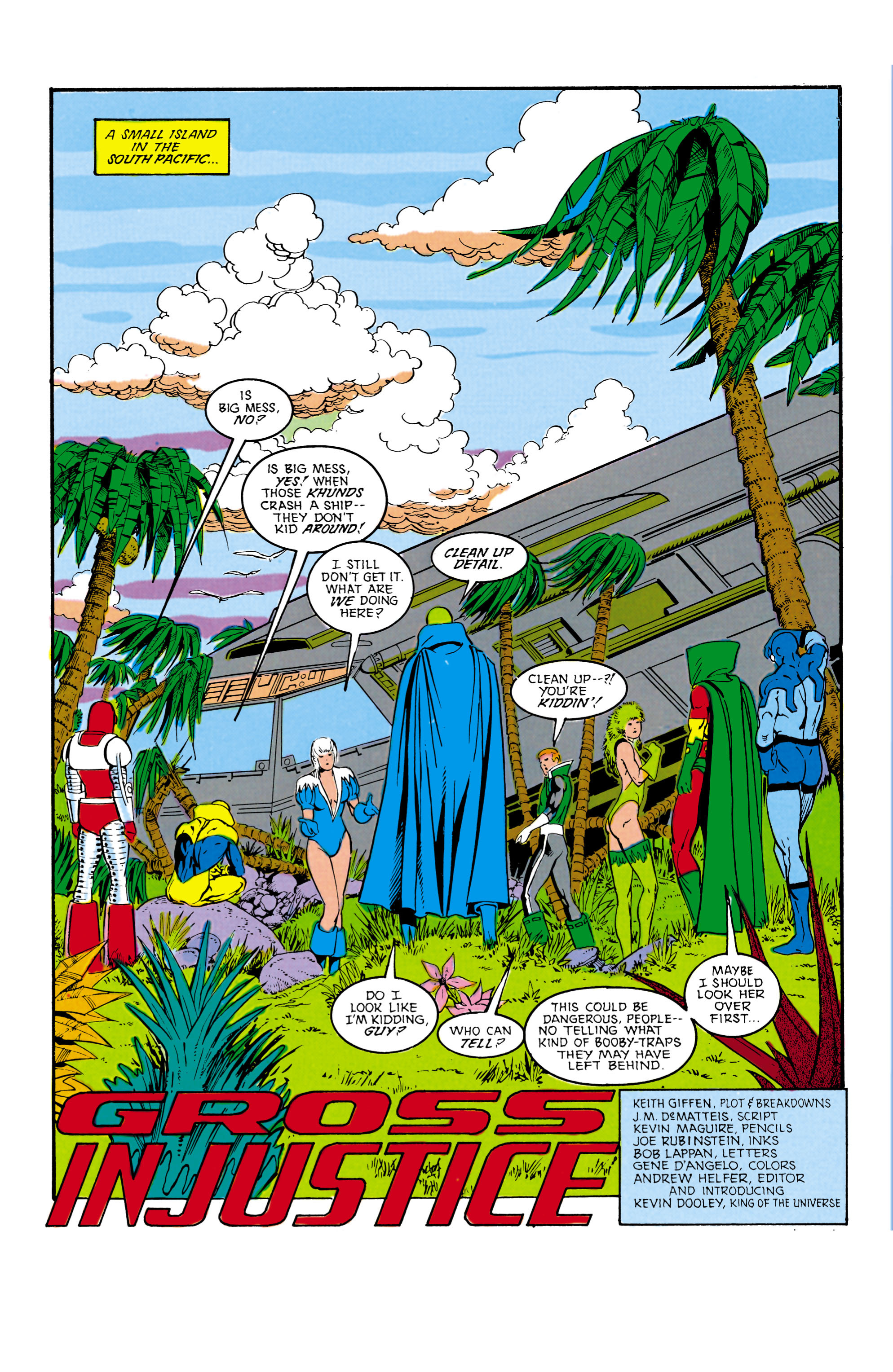 Read online Justice League International (1987) comic -  Issue #23 - 2