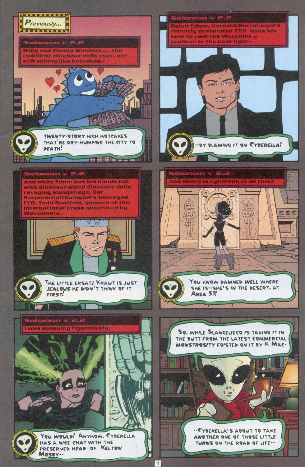 Read online Cyberella comic -  Issue #11 - 2