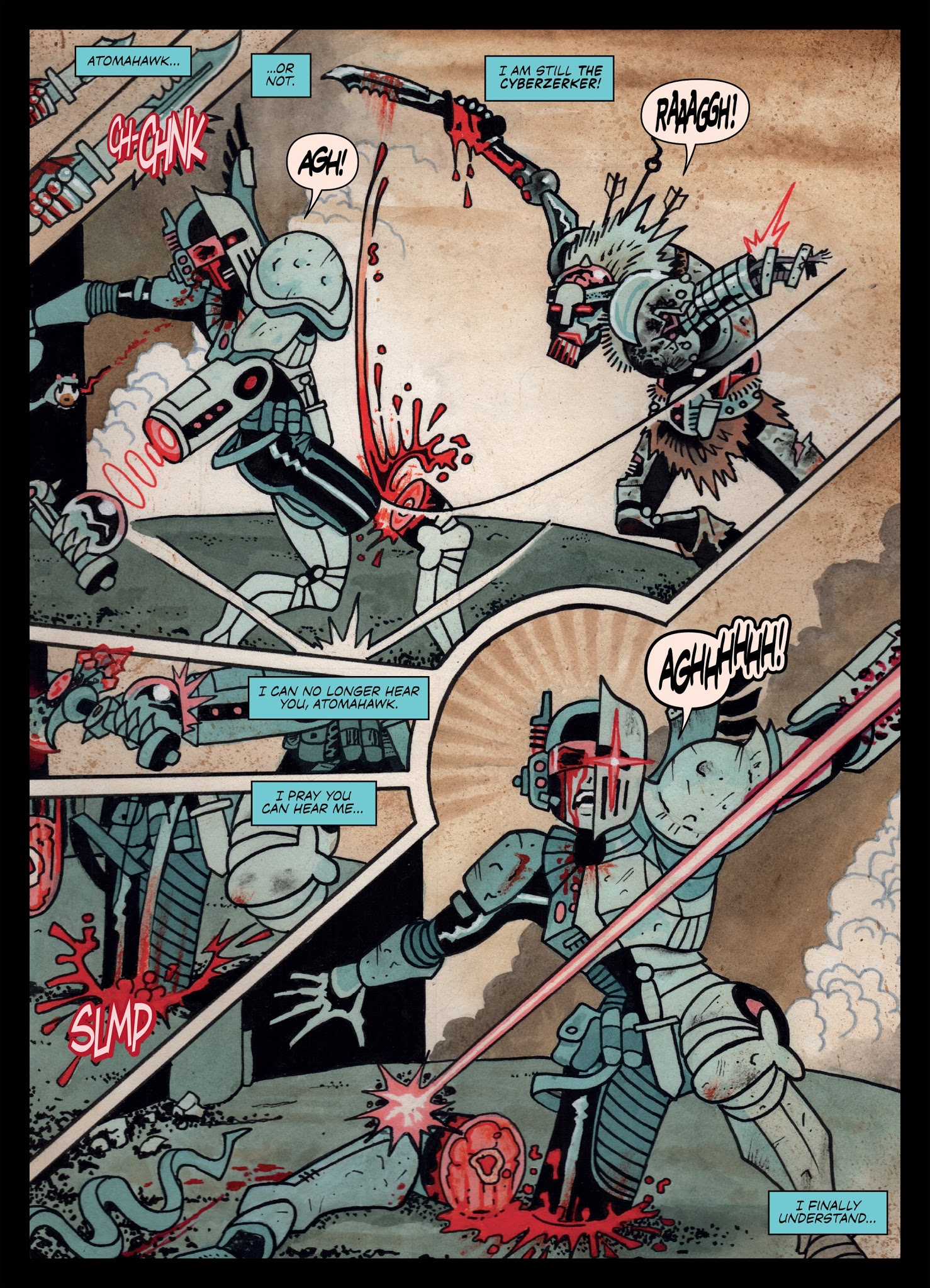 Read online Atomahawk comic -  Issue # Full - 36