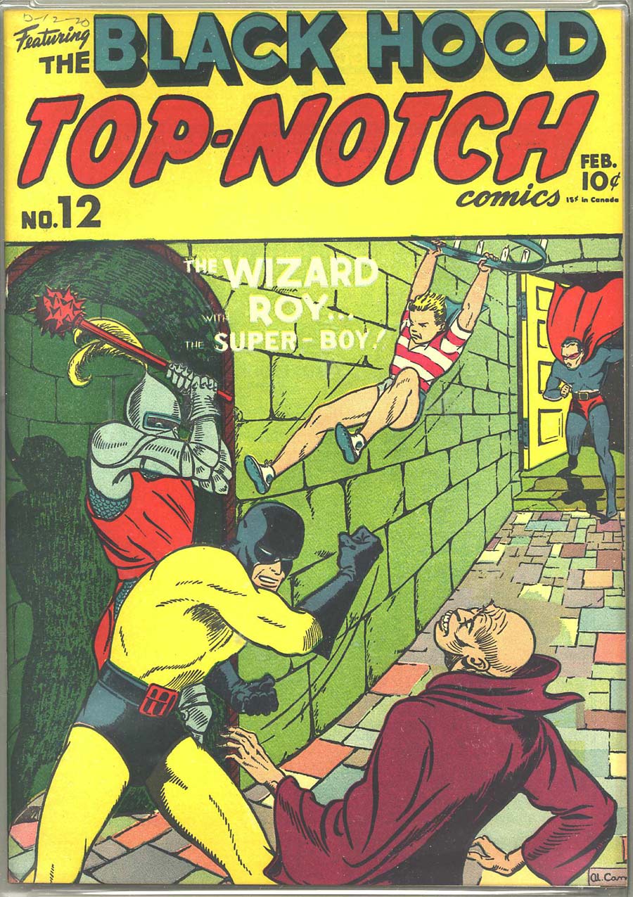 Read online Top-Notch Comics comic -  Issue #12 - 1