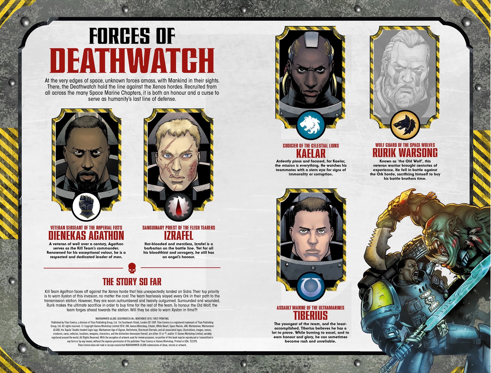 Read online Warhammer 40,000 Deathwatch comic -  Issue #4 - 3