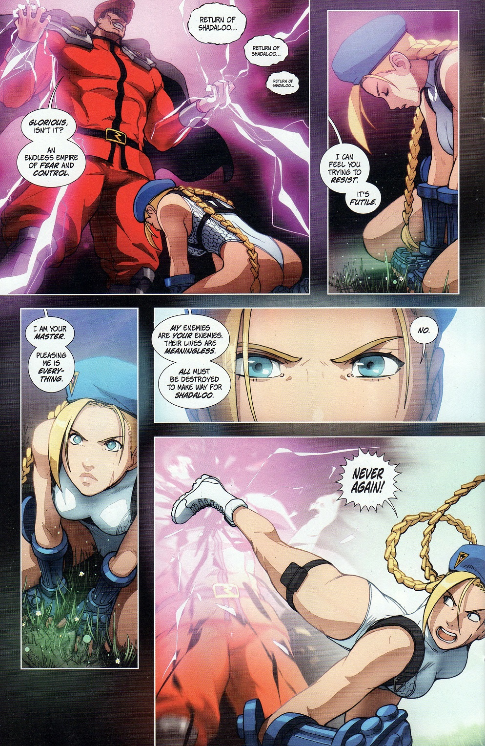 Read online Street Fighter Legends: Cammy comic -  Issue #3 - 20