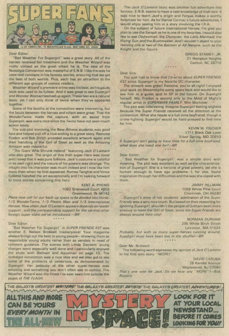 Read online The Super Friends comic -  Issue #42 - 27