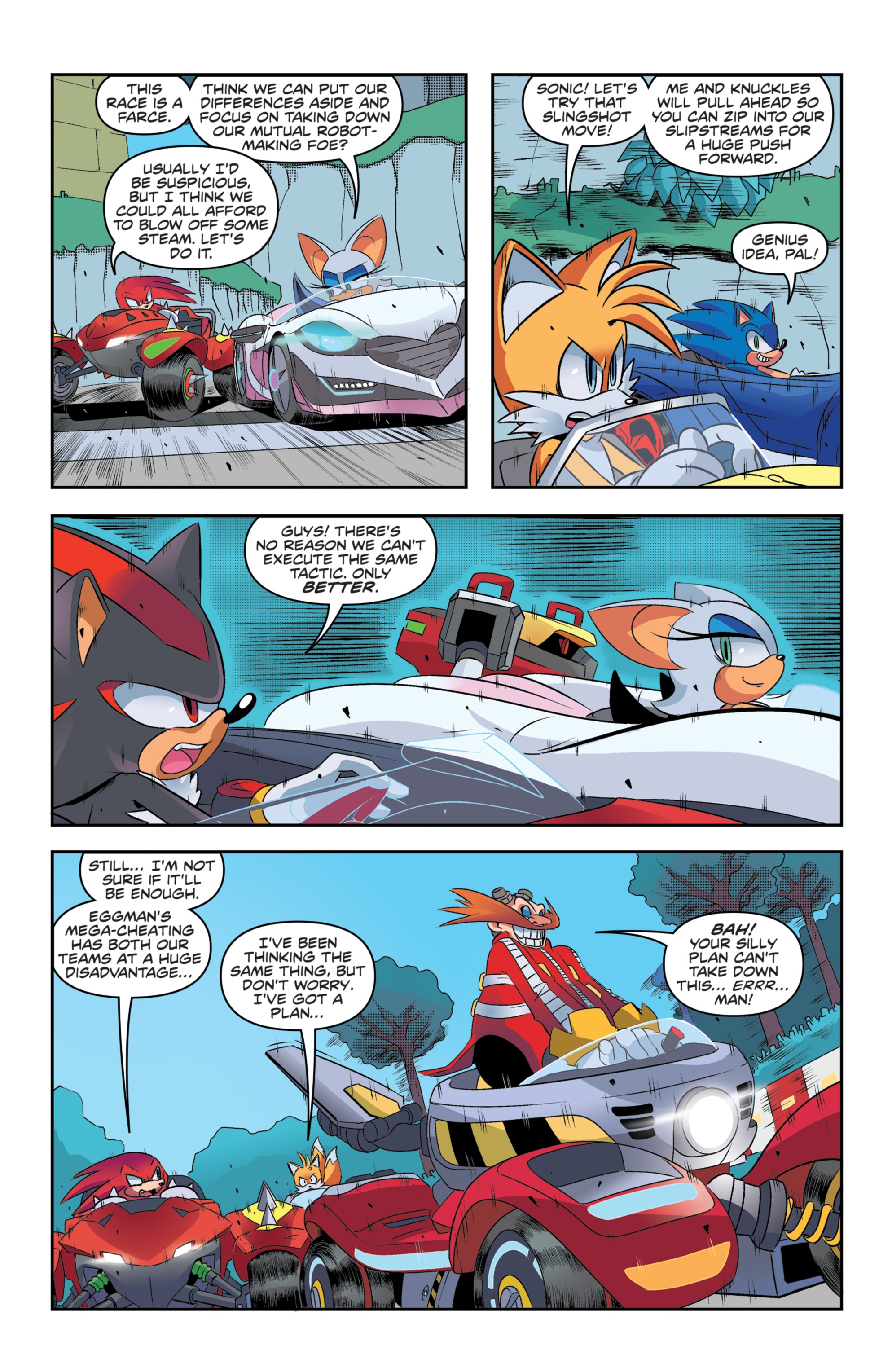 Read online Team Sonic Racing Deluxe Turbo Championship Edition comic -  Issue # Full - 11