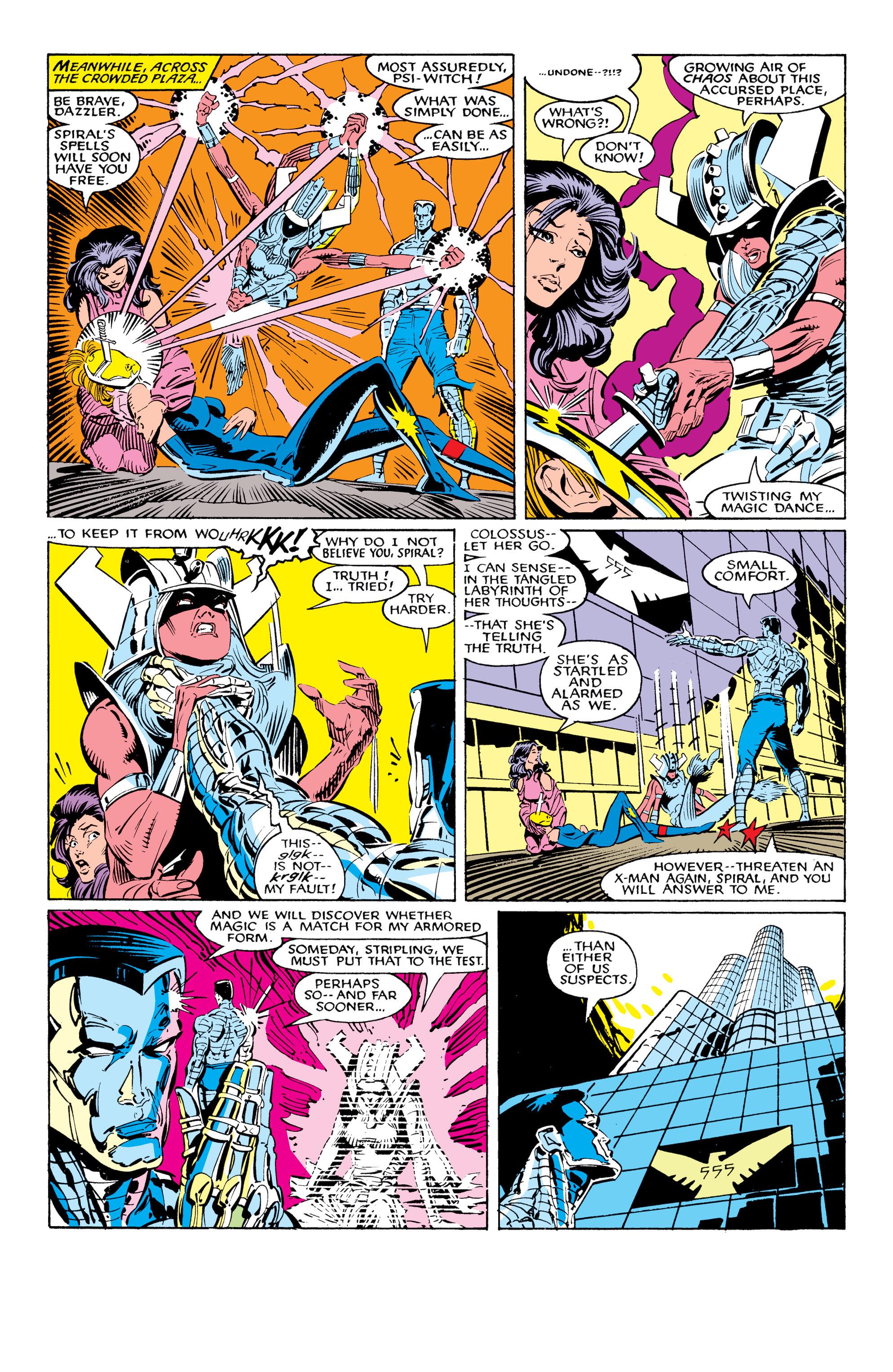 Read online X-Men Milestones: Fall of the Mutants comic -  Issue # TPB (Part 1) - 47
