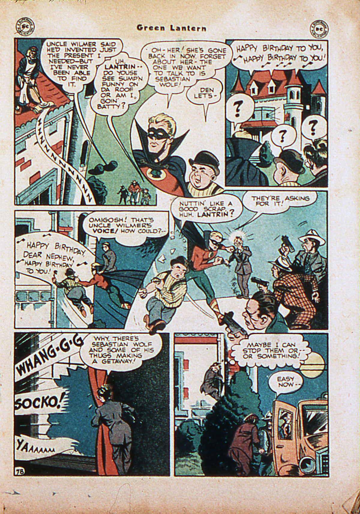 Read online Green Lantern (1941) comic -  Issue #27 - 28