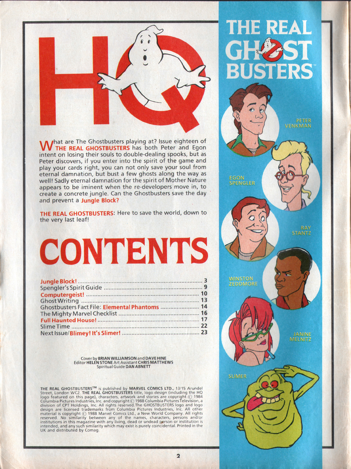 Read online The Real Ghostbusters comic -  Issue #18 - 2