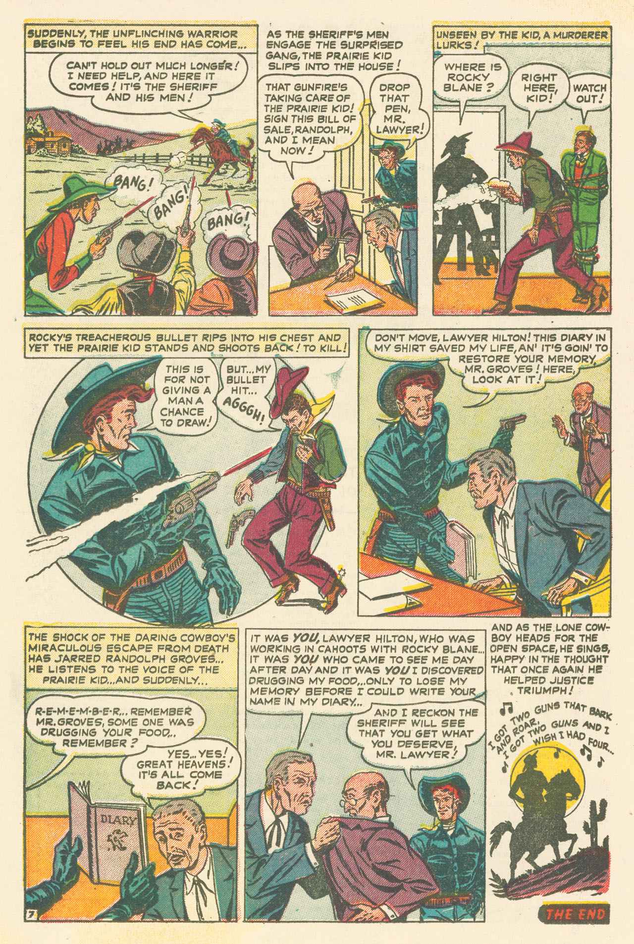 Read online Wild Western comic -  Issue #13 - 19