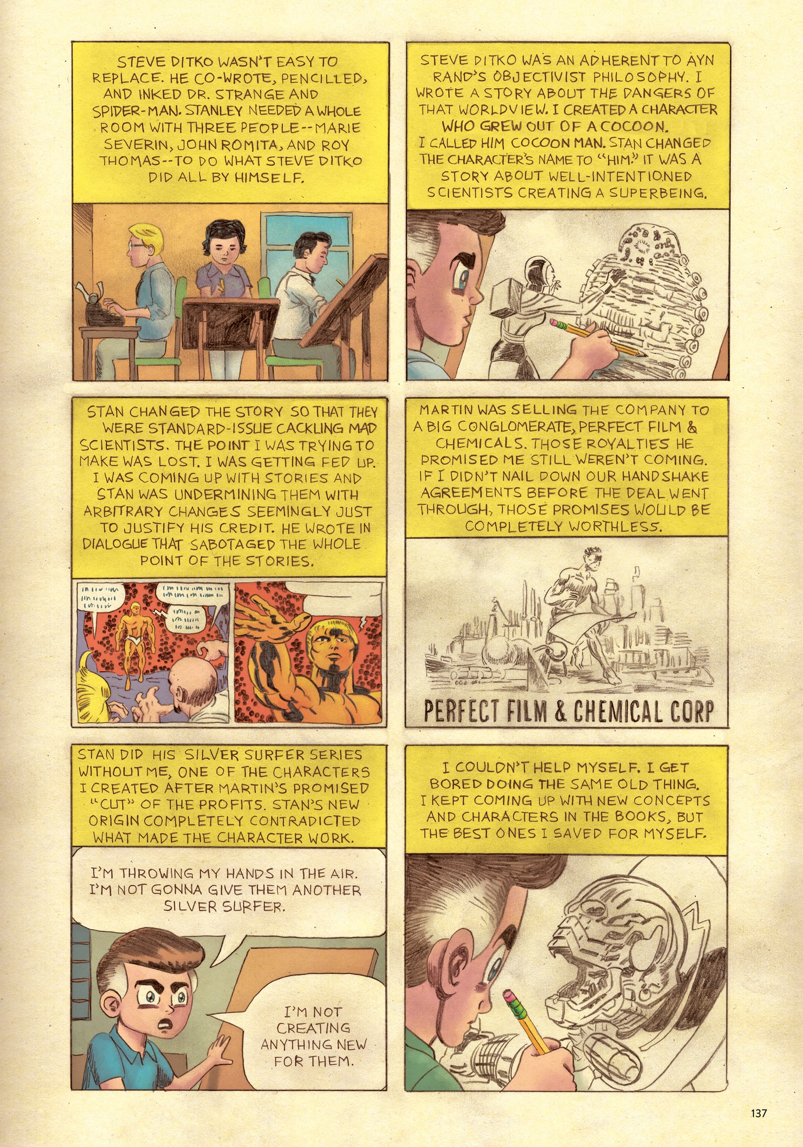 Read online Jack Kirby: The Epic Life of the King of Comics comic -  Issue # TPB (Part 2) - 45