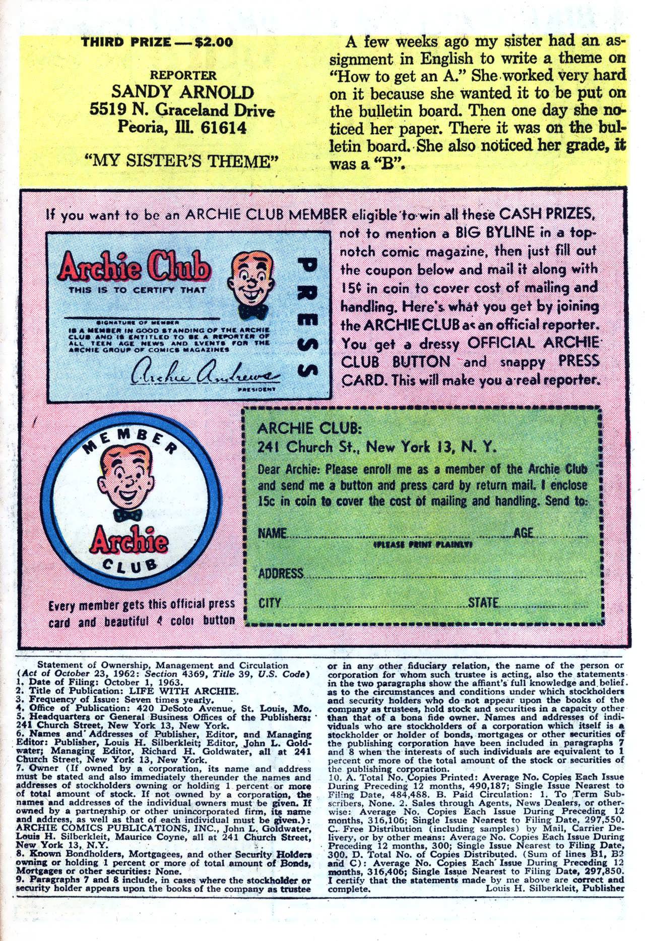 Read online Life With Archie (1958) comic -  Issue #27 - 27