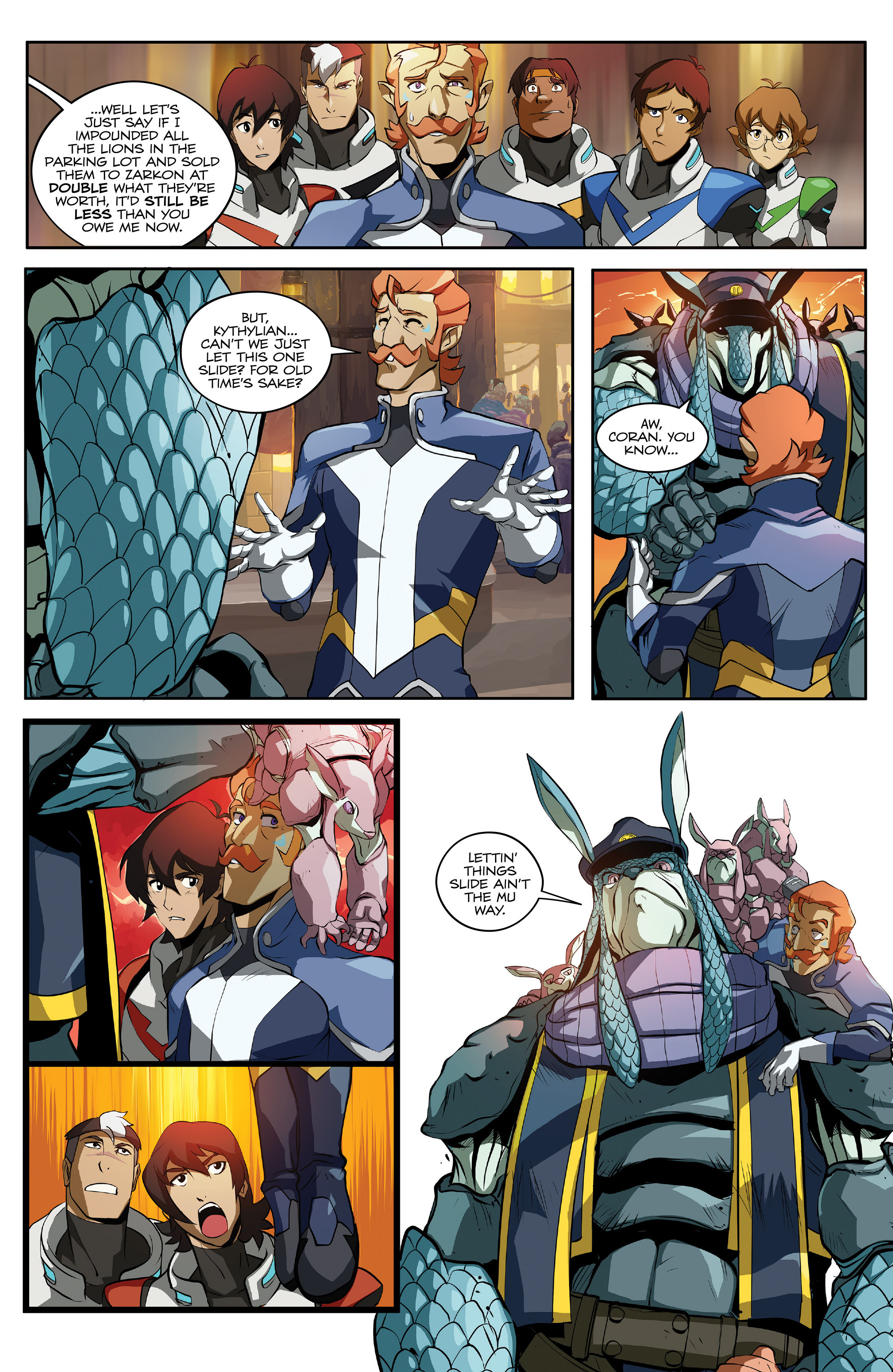 Read online Voltron: Legendary Defender comic -  Issue #1 - 17