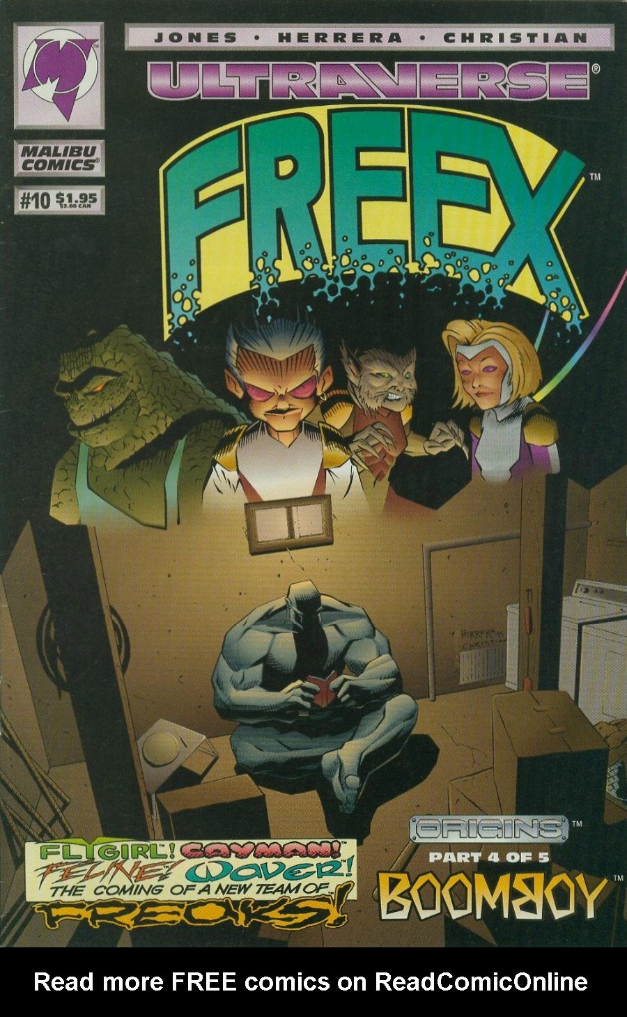 Read online Freex comic -  Issue #10 - 1