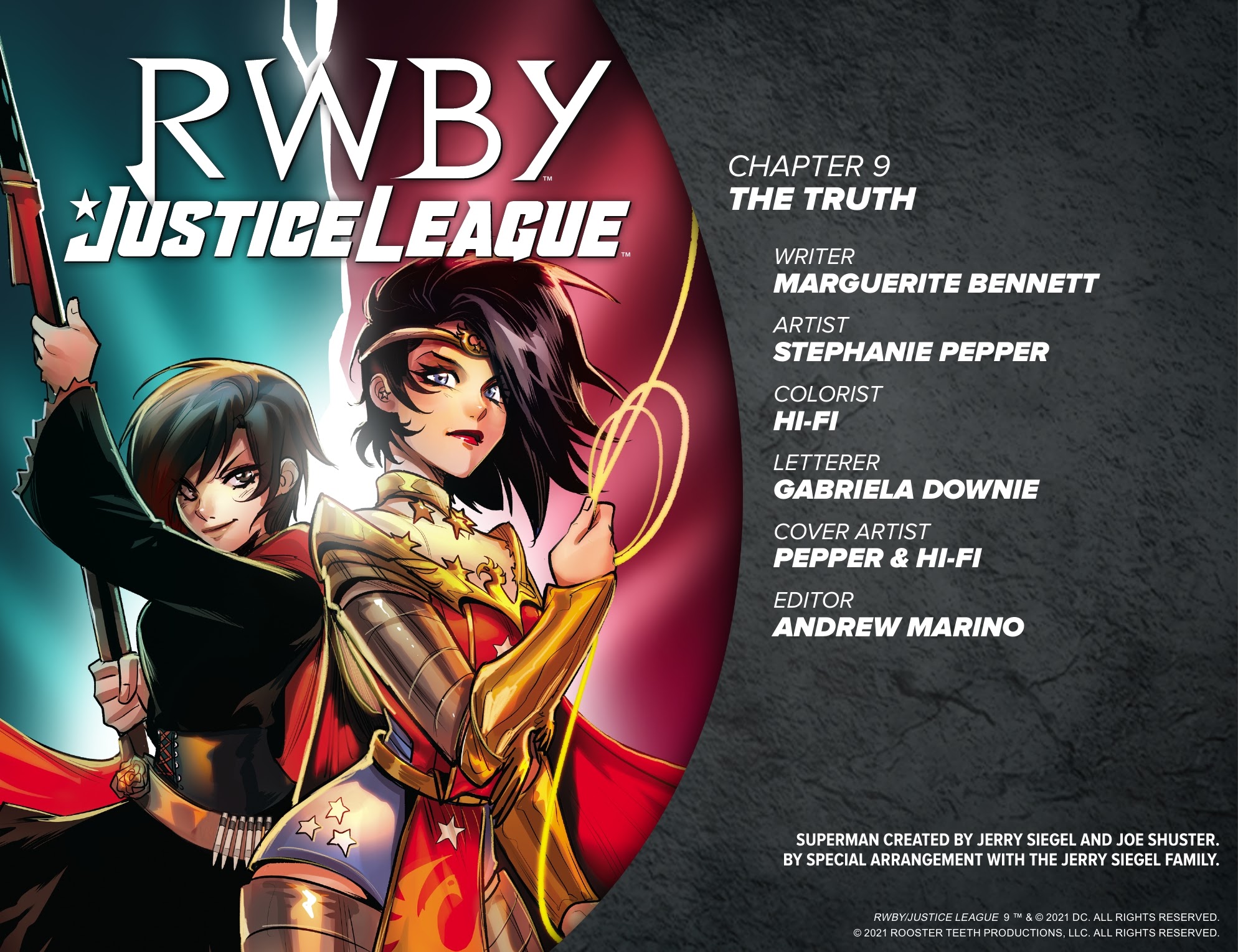 Read online RWBY/Justice League comic -  Issue #9 - 3