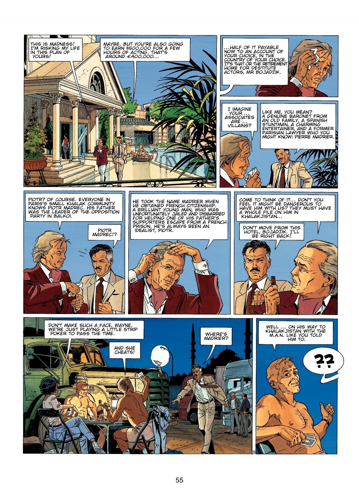 Read online Wayne Shelton comic -  Issue #1 - 55