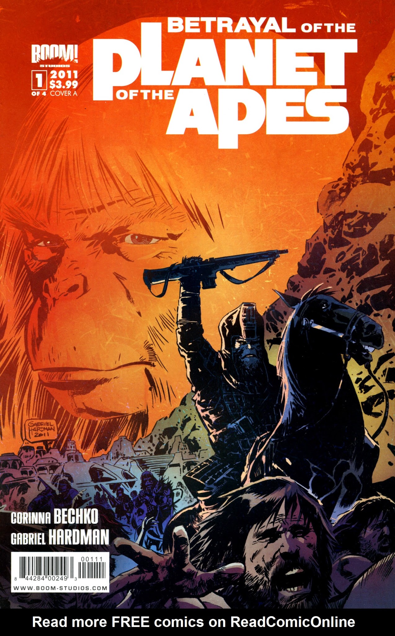 Read online Betrayal of the Planet of the Apes comic -  Issue #1 - 1