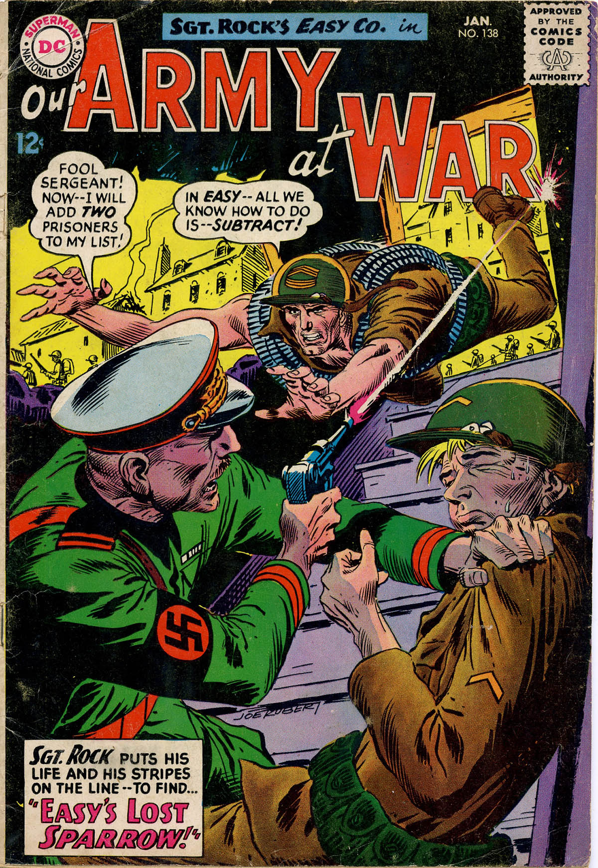 Read online Our Army at War (1952) comic -  Issue #138 - 1
