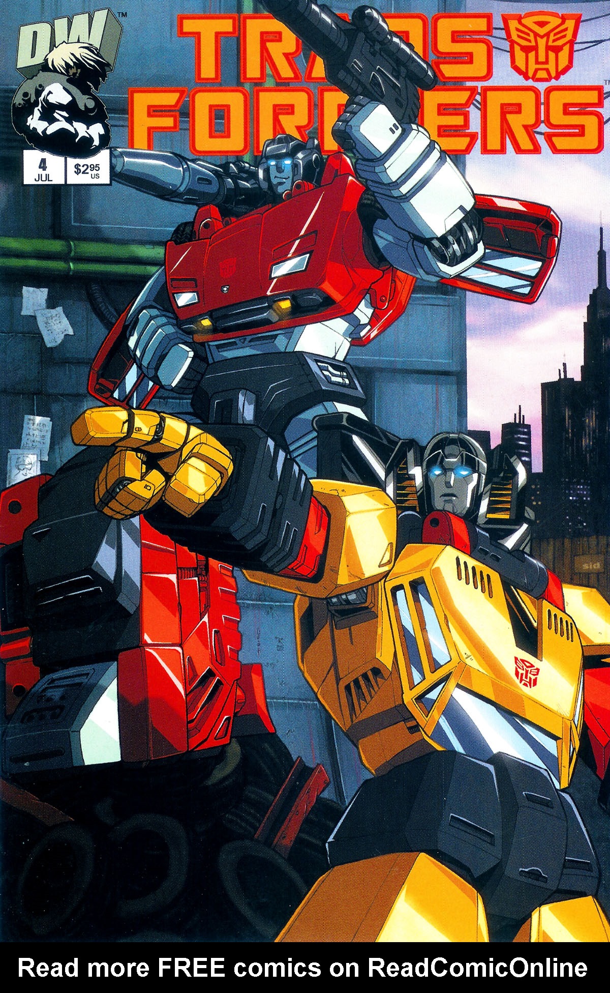 Read online Transformers: Generation 1 (2002) comic -  Issue #4 - 1