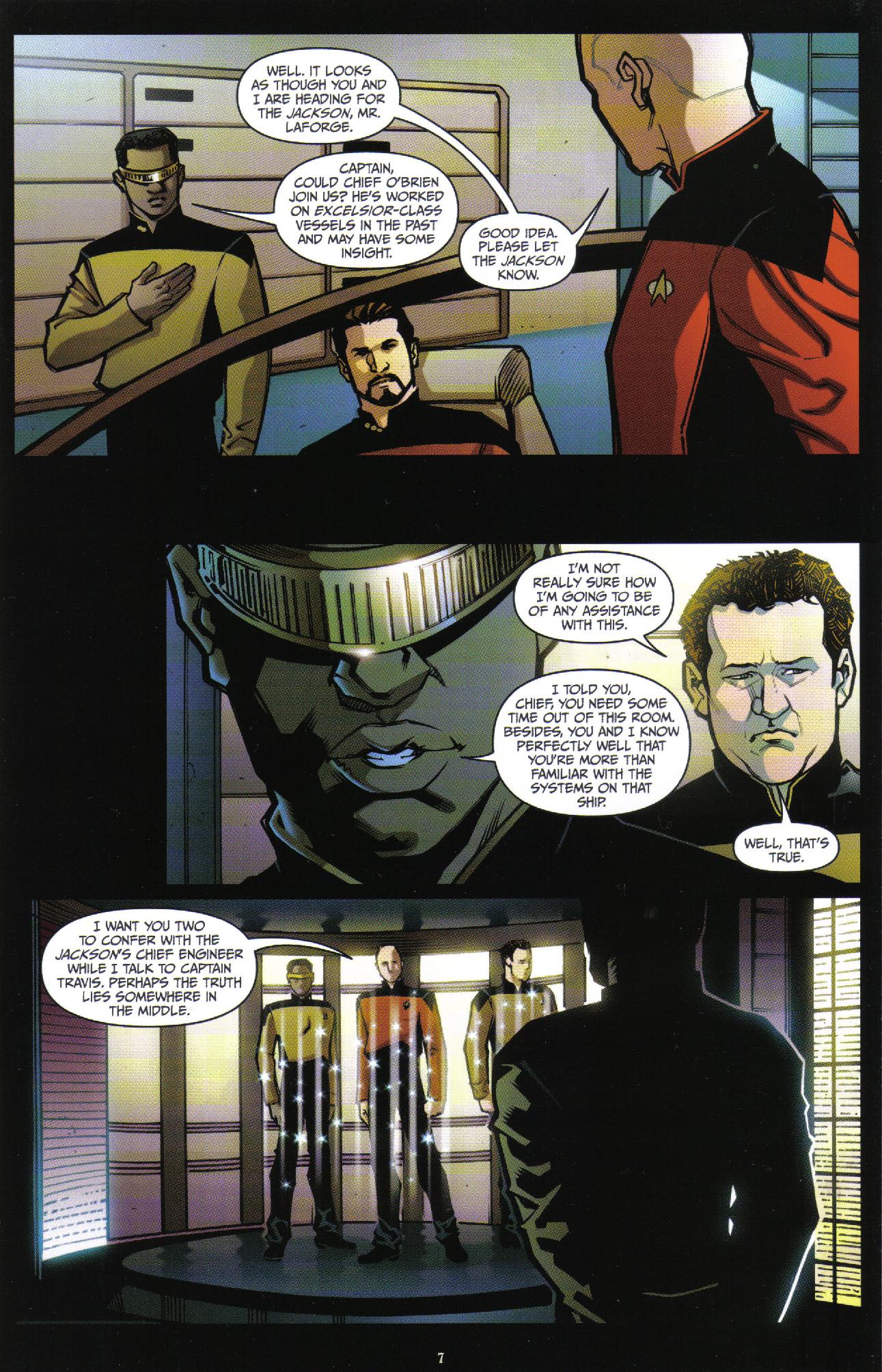 Star Trek: The Next Generation: Intelligence Gathering Issue #3 #3 - English 9