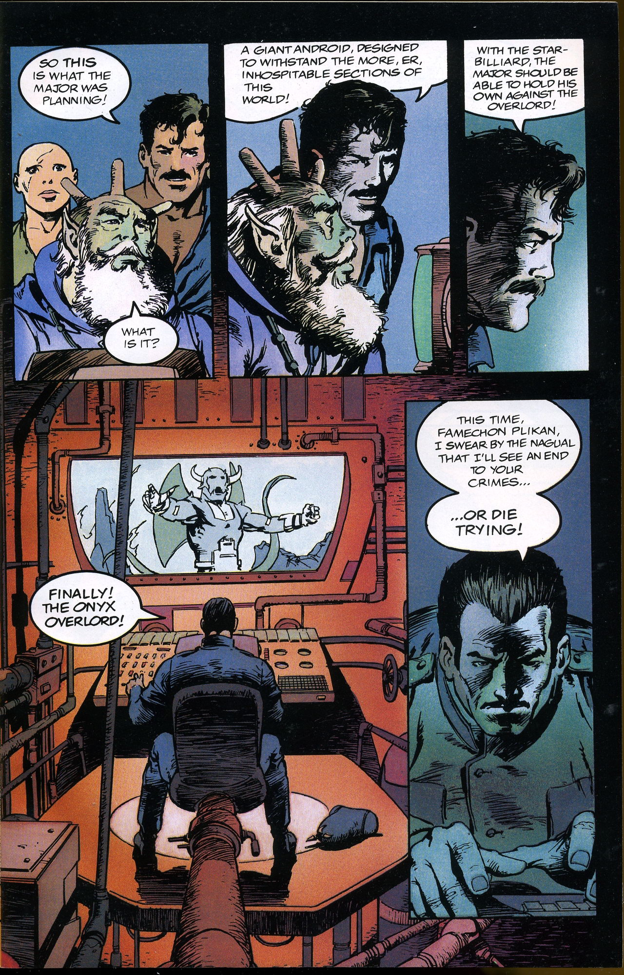 Read online Onyx Overlord comic -  Issue #4 - 9