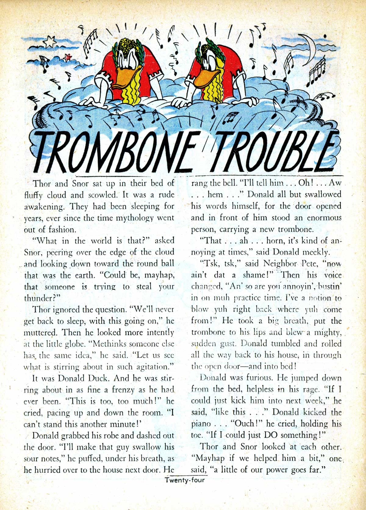 Read online Walt Disney's Comics and Stories comic -  Issue #32 - 26