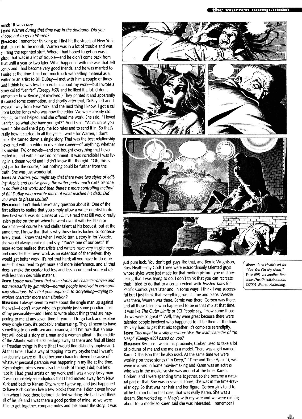 Read online Warren Companion comic -  Issue # TPB (Part 2) - 80