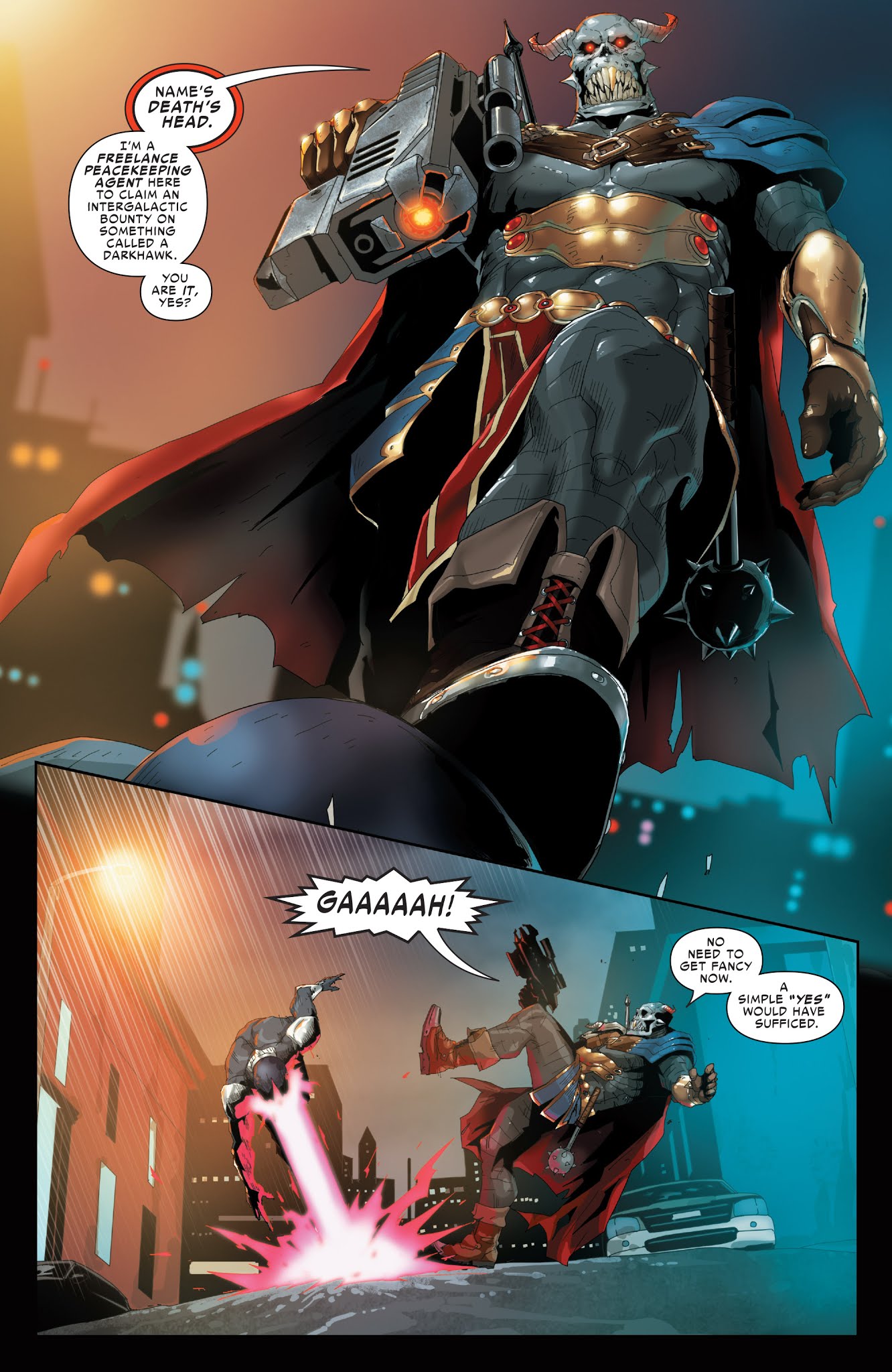 Read online Infinity Countdown: Darkhawk comic -  Issue #1 - 18