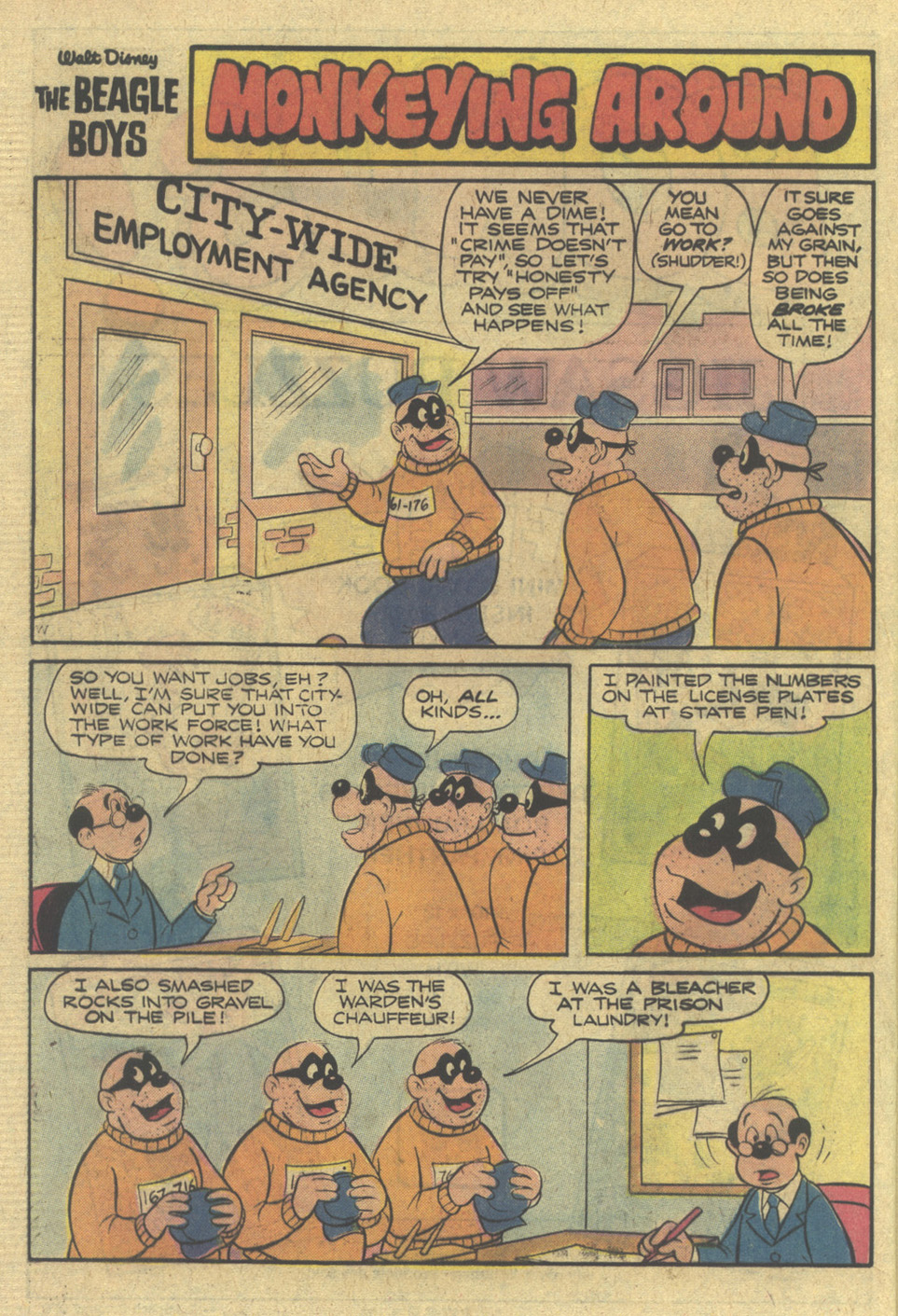 Read online Walt Disney THE BEAGLE BOYS comic -  Issue #36 - 20