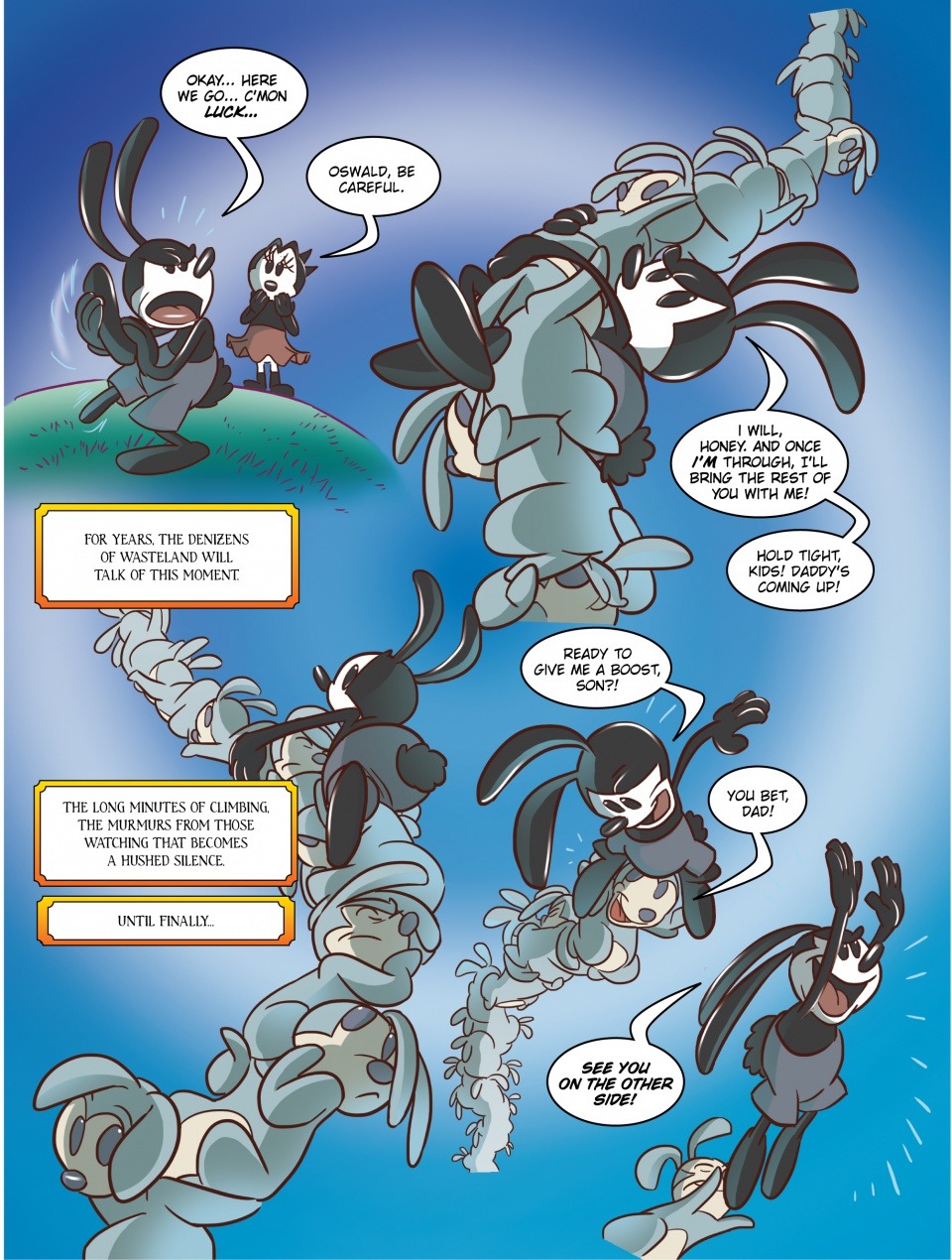 Read online Epic Mickey: Tales of the Wasteland comic -  Issue # There’s a Hole in the Sky - 8
