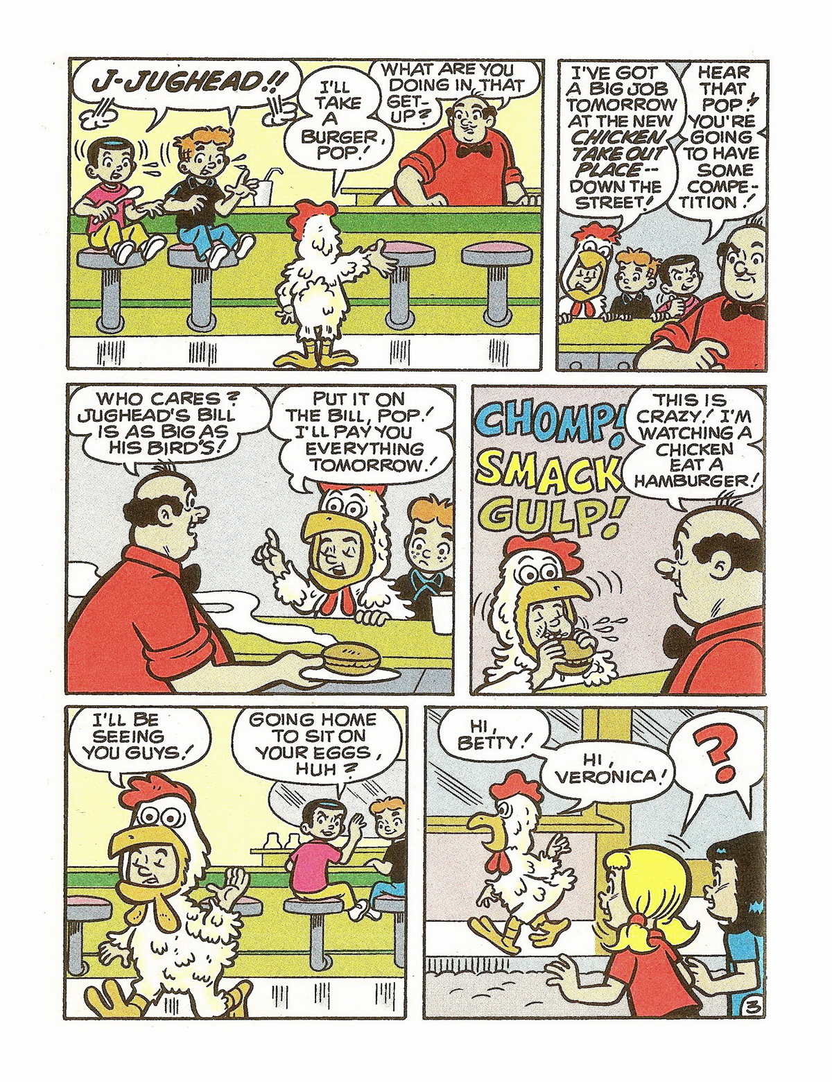 Read online Jughead's Double Digest Magazine comic -  Issue #69 - 121