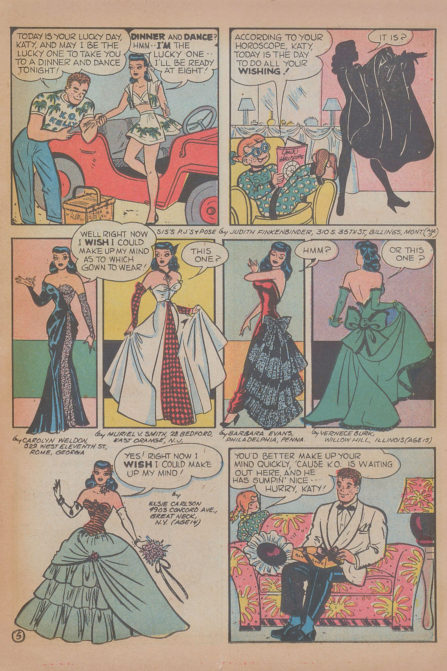 Read online Katy Keene (1949) comic -  Issue #3 - 15
