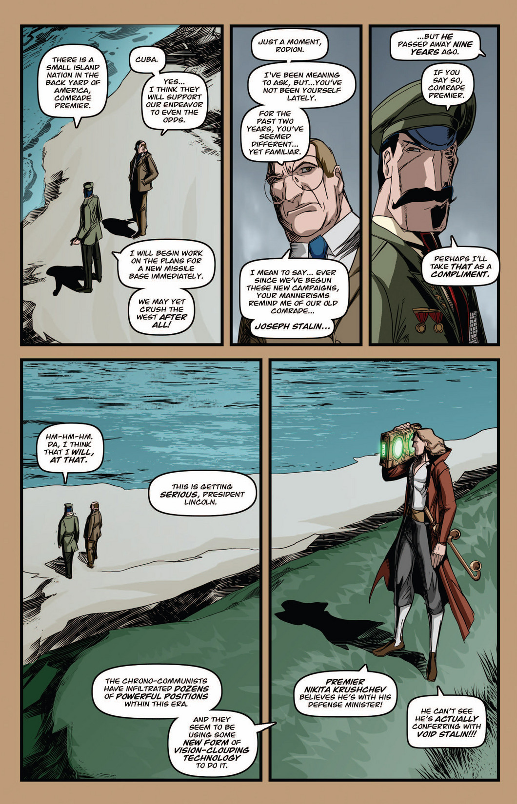 Read online Time Lincoln: Cuba Commander comic -  Issue # Full - 5