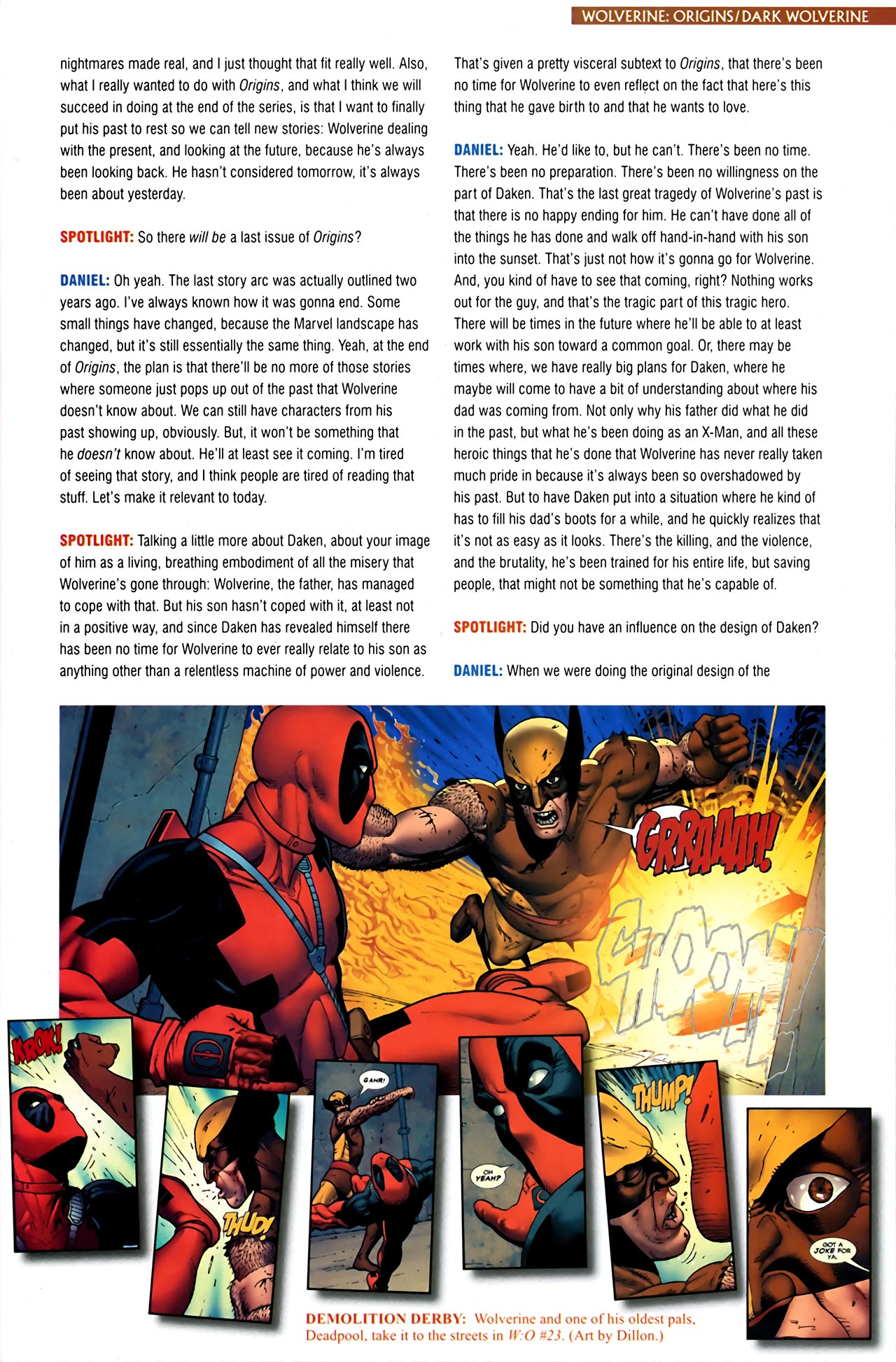 Read online Marvel Spotlight: Wolverine comic -  Issue # Full - 6