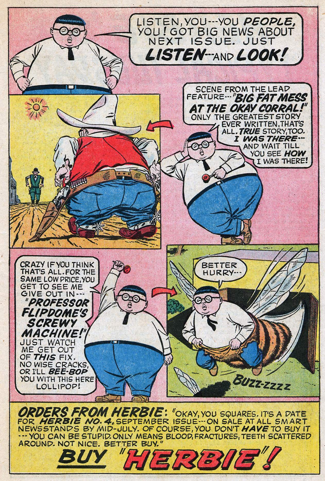 Read online Herbie comic -  Issue #3 - 16