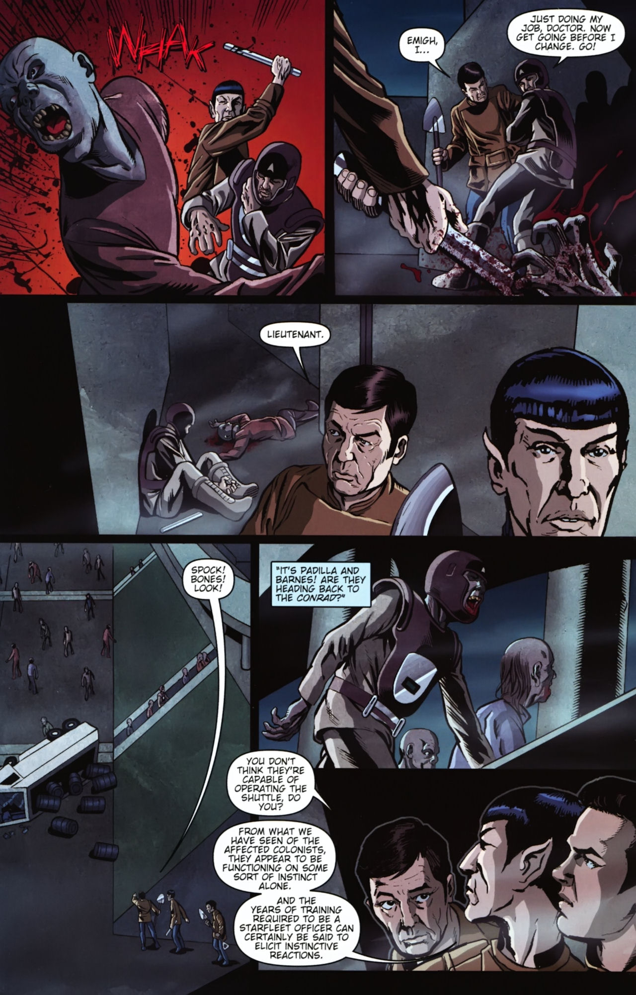 Read online Star Trek: Infestation comic -  Issue #1 - 18