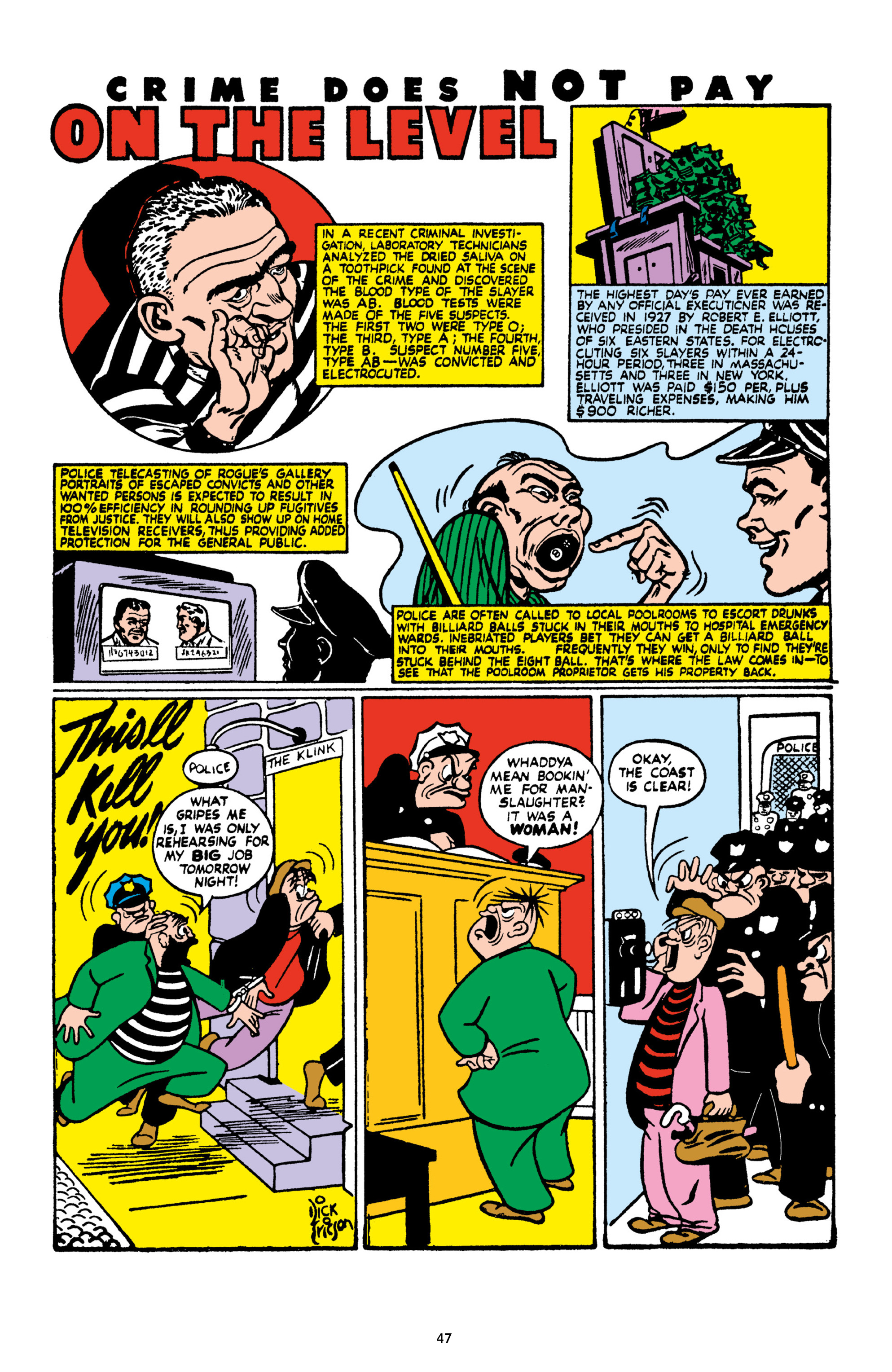 Read online Crime Does Not Pay Archives comic -  Issue # TPB 9 (Part 1) - 49