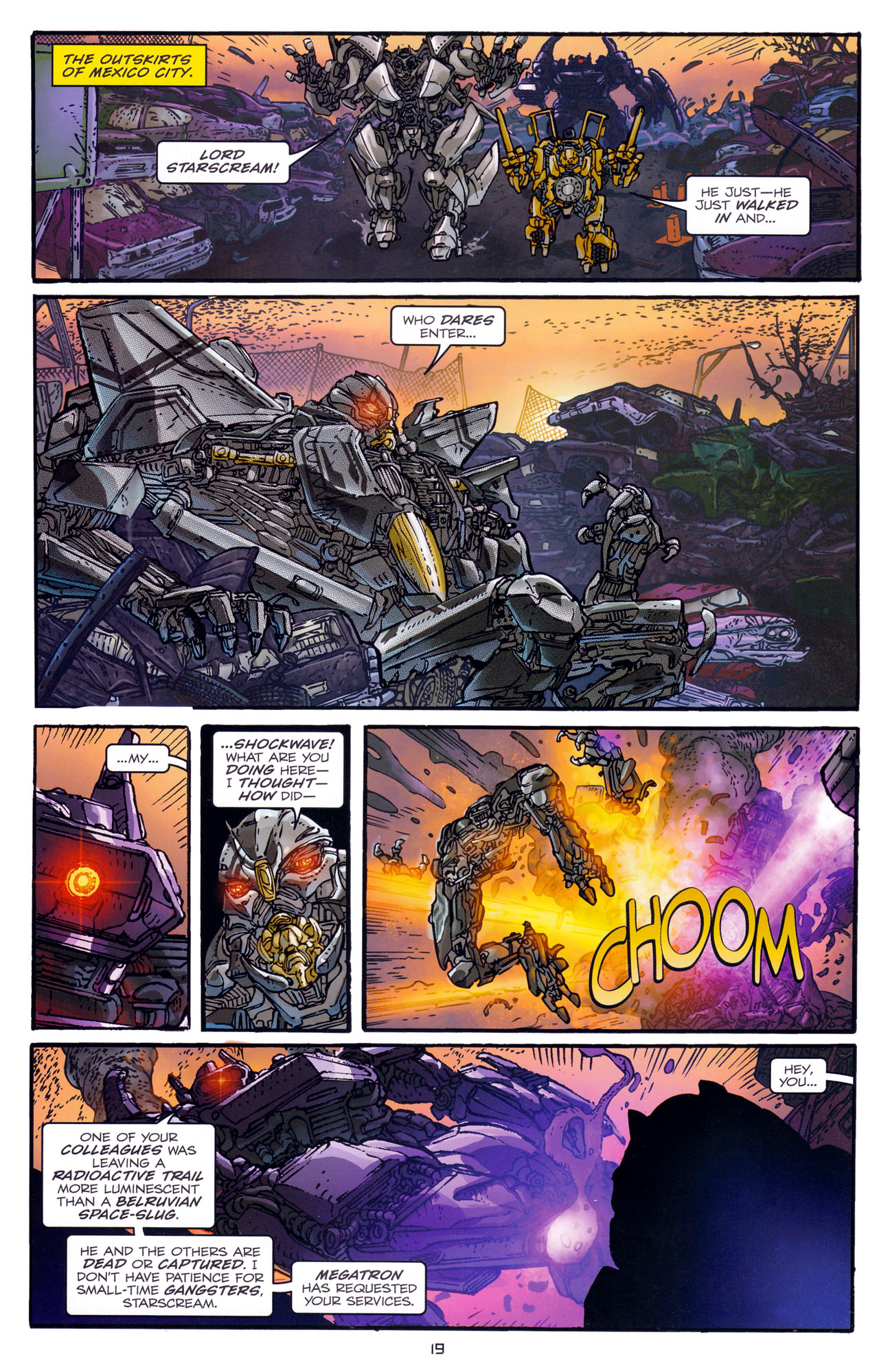 Read online Transformers: Dark of the Moon Rising Storm comic -  Issue #1 - 22
