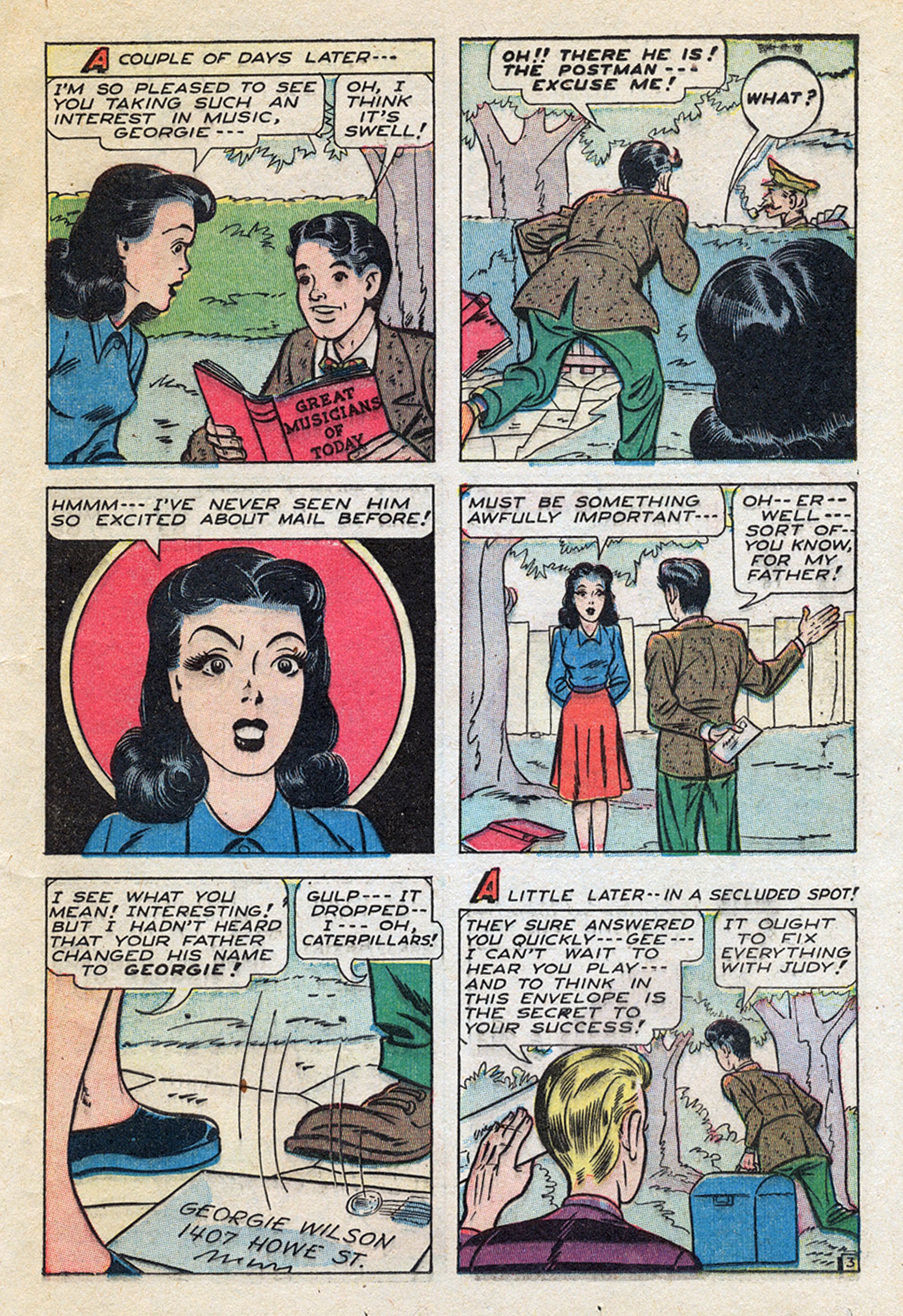 Read online Georgie Comics (1945) comic -  Issue #4 - 37