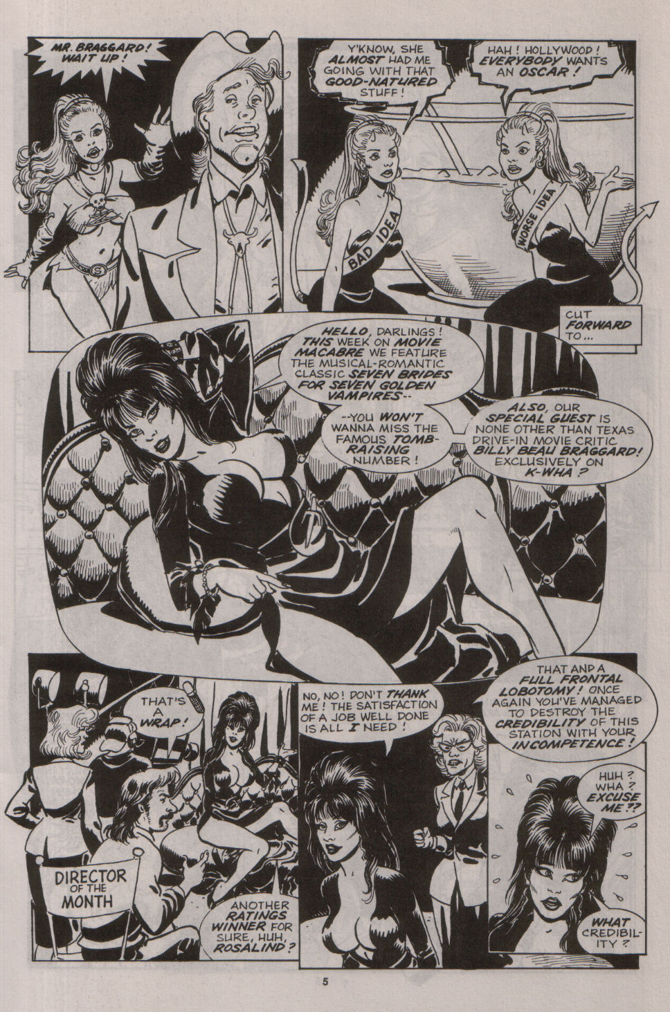 Read online Elvira, Mistress of the Dark comic -  Issue #14 - 6