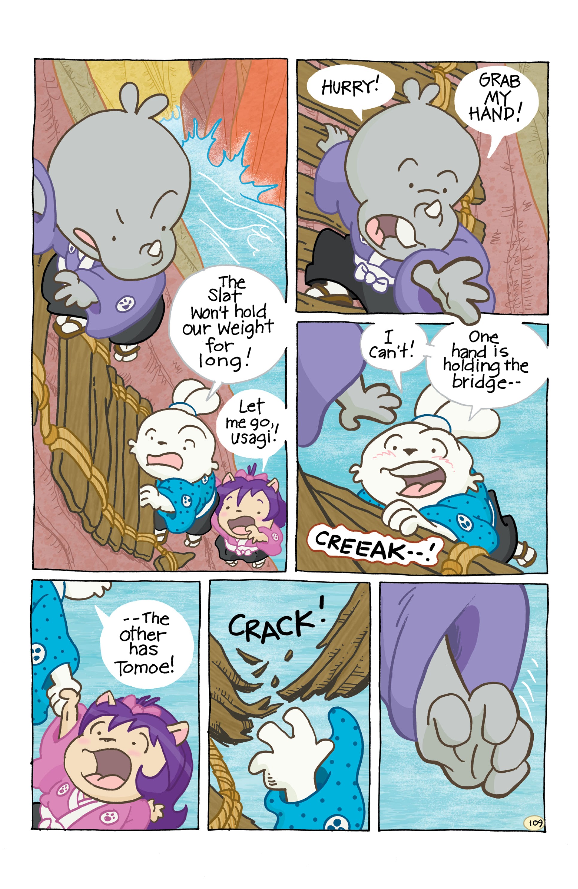 Read online Chibi-Usagi: Attack of the Heebie Chibis comic -  Issue # TPB - 113
