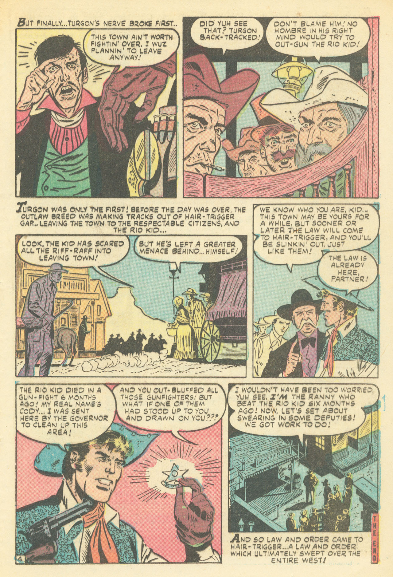 Read online Western Outlaws (1954) comic -  Issue #12 - 25