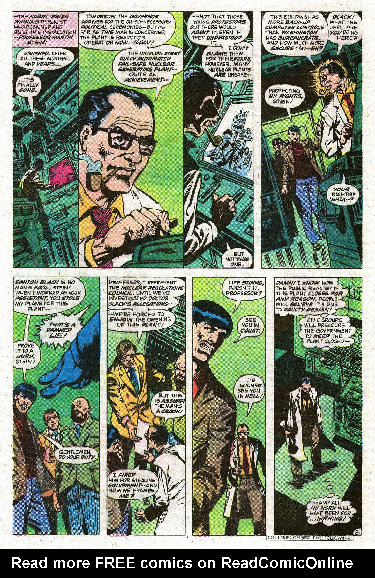Read online Firestorm (1978) comic -  Issue #1 - 12