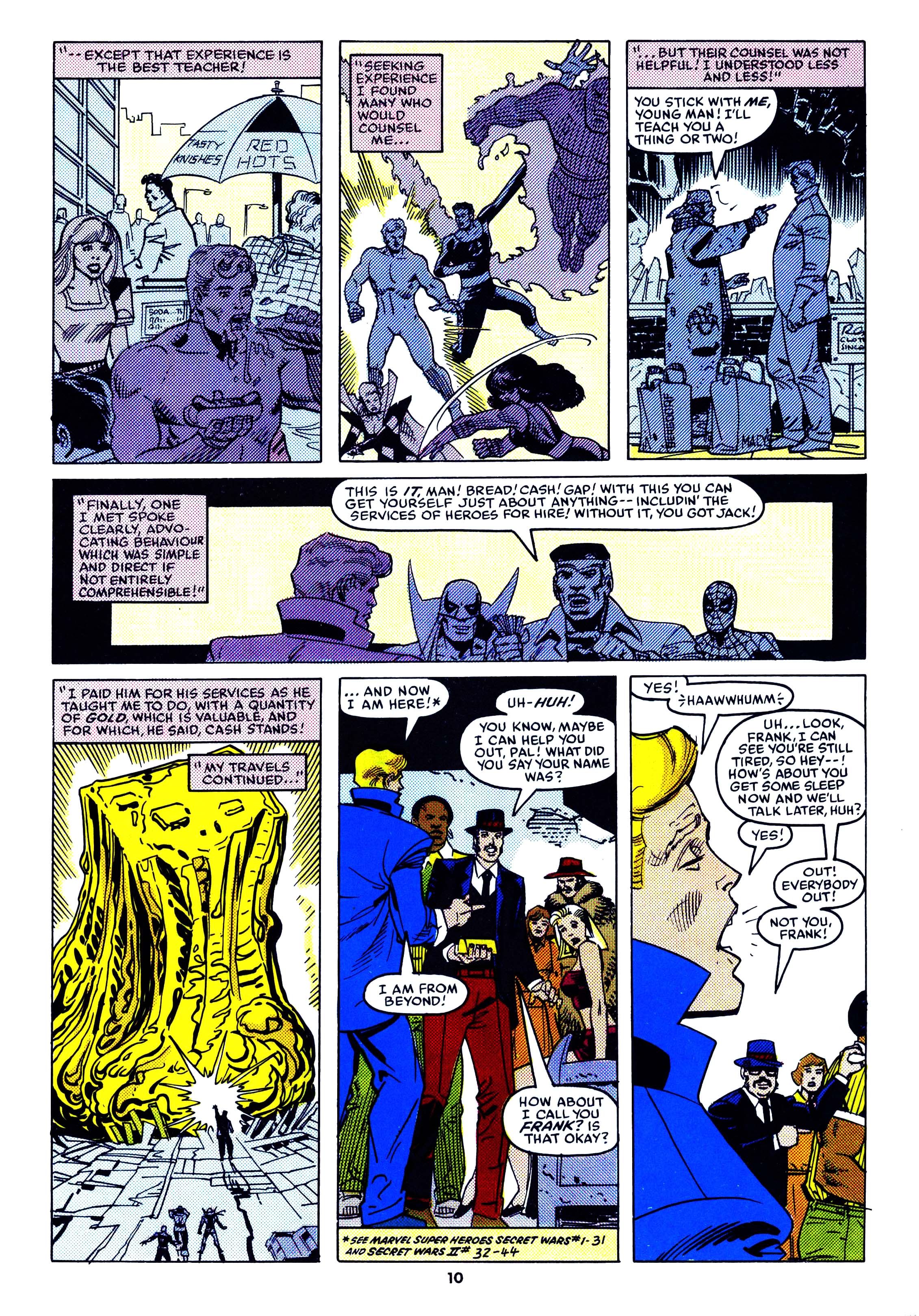 Read online Secret Wars (1985) comic -  Issue #45 - 10