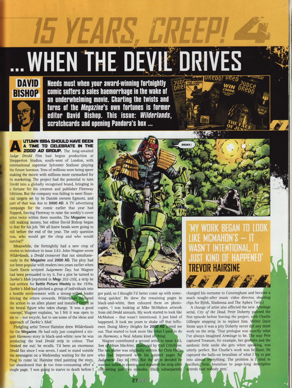 Read online Judge Dredd Megazine (Vol. 5) comic -  Issue #239 - 27