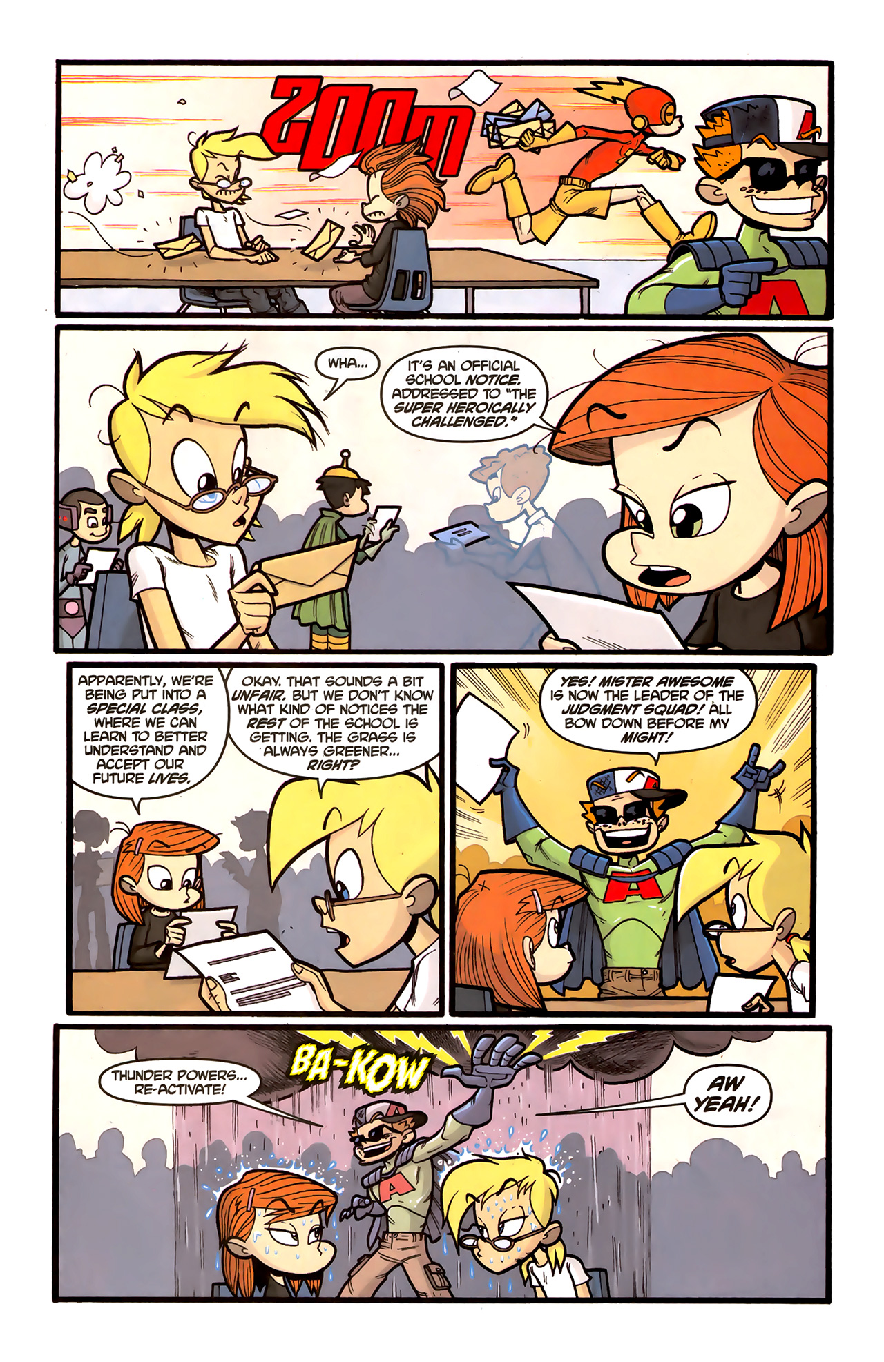 Read online Supergirl: Cosmic Adventures in the 8th Grade comic -  Issue #3 - 11